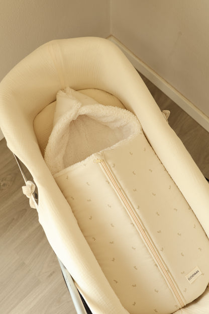 Saco Capazo Cello Oliva + Borreguito