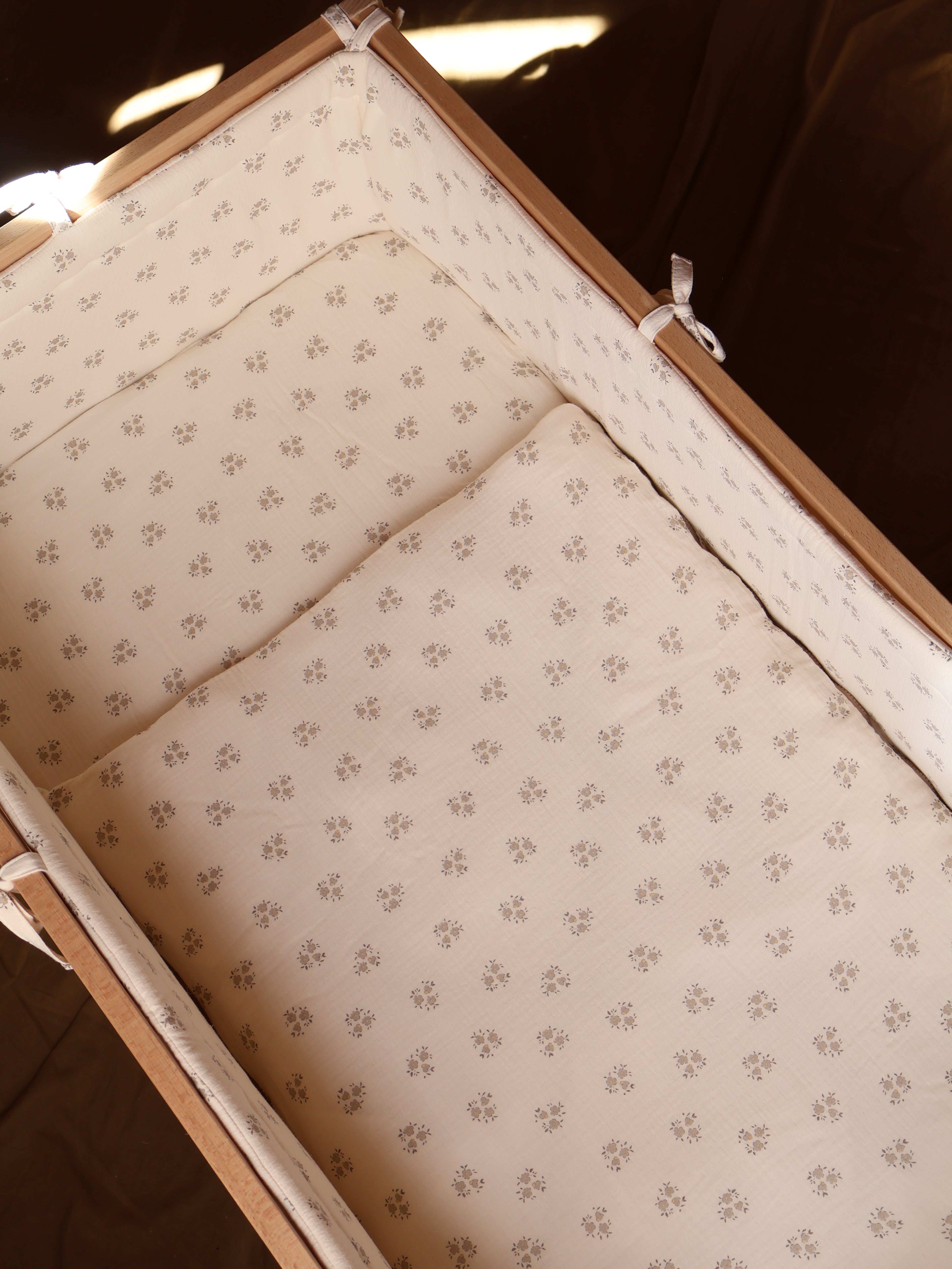 Sac de couchage 70 x 140 en gaze Sia Gris