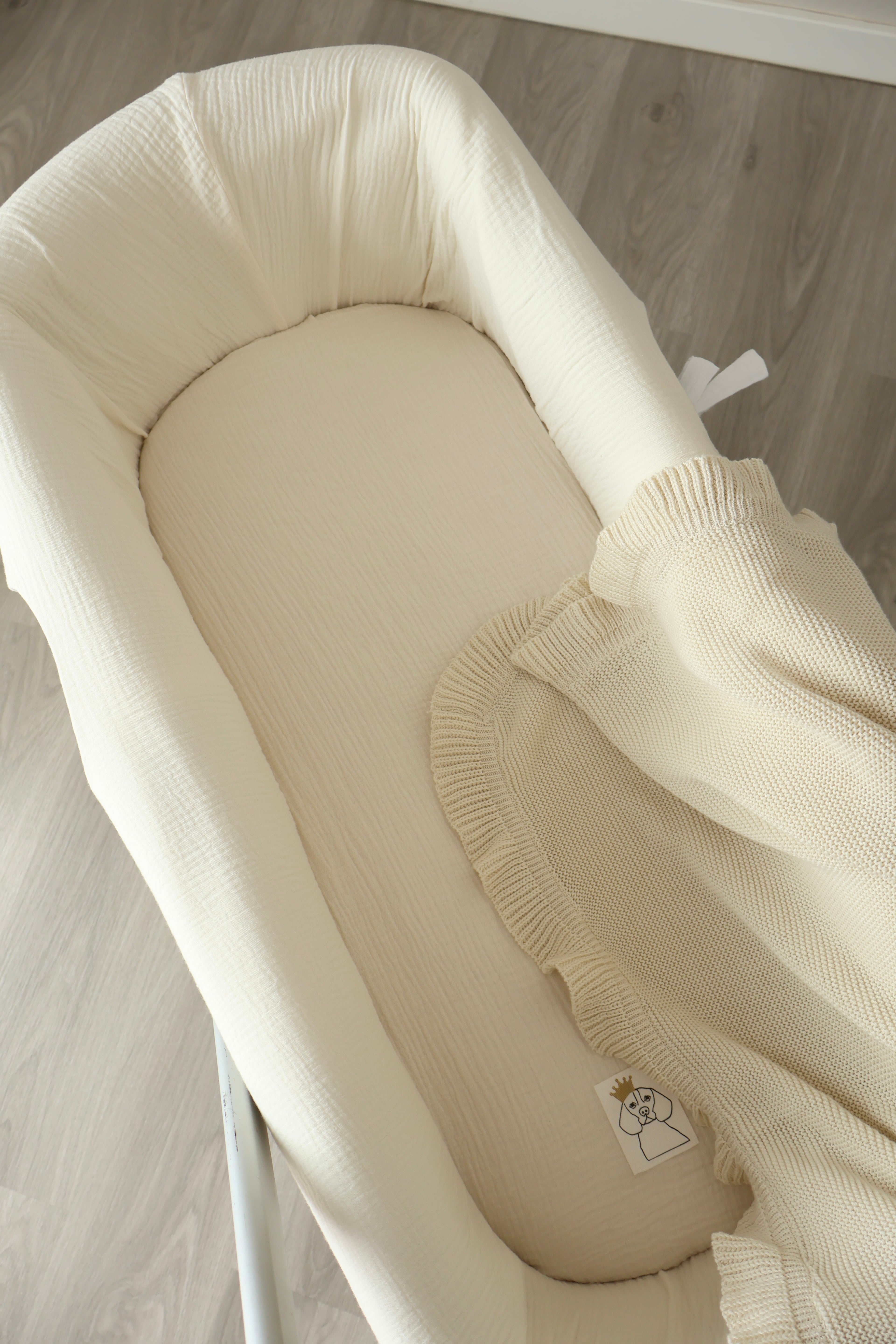 Drap de dessous en gaze brute