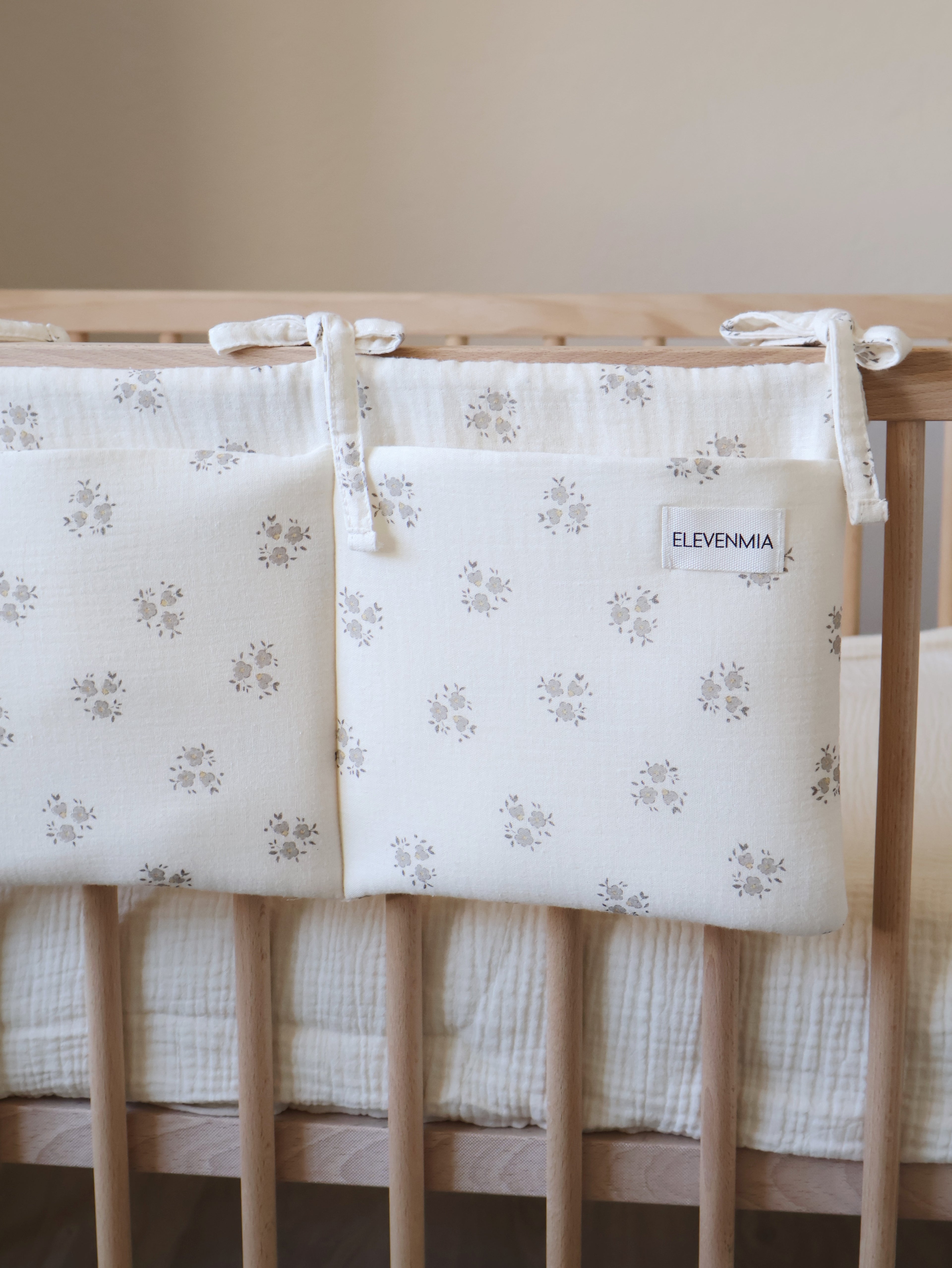 Organizador de cuna Sia Gris