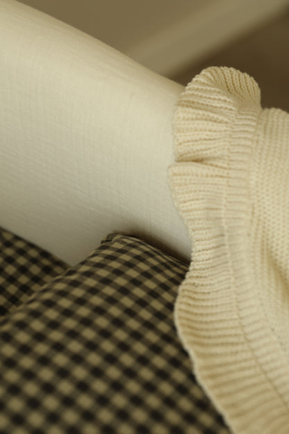 Saco Bajera Cochecito Vichy Verde Militar