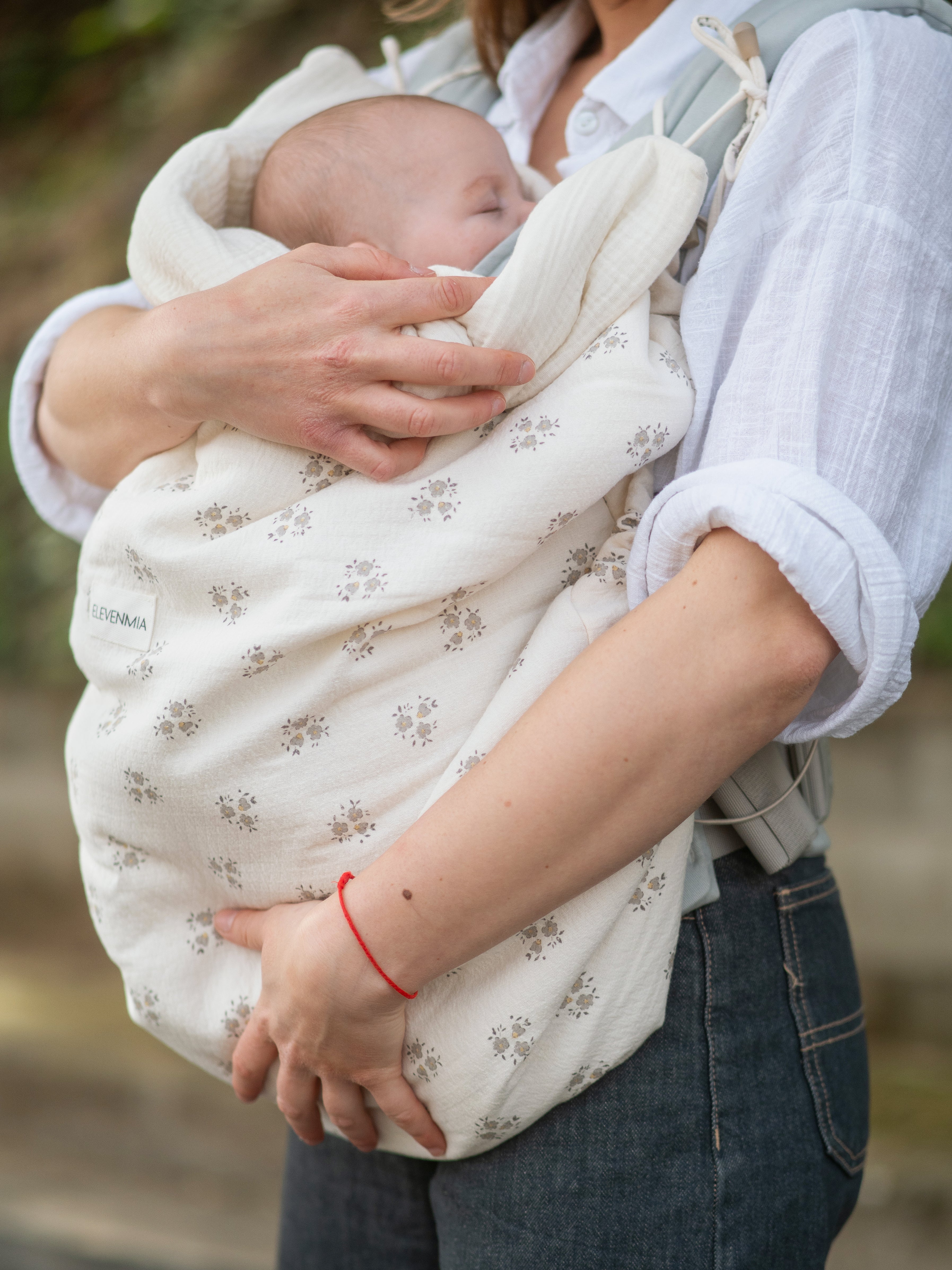 Lange porte-bébé réversible Inti Grey