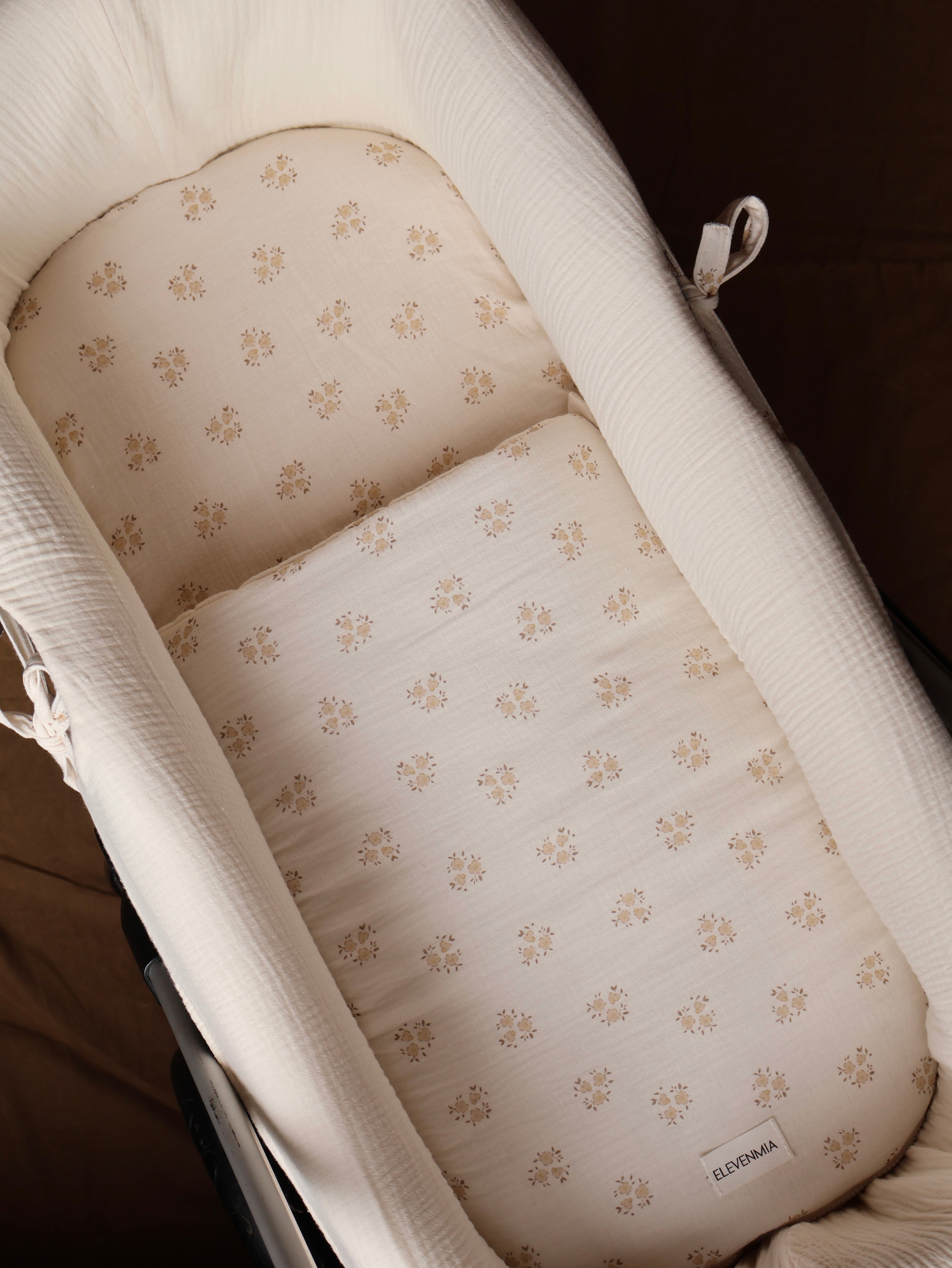 Sac de fond de poussette en gaze de sable Sia