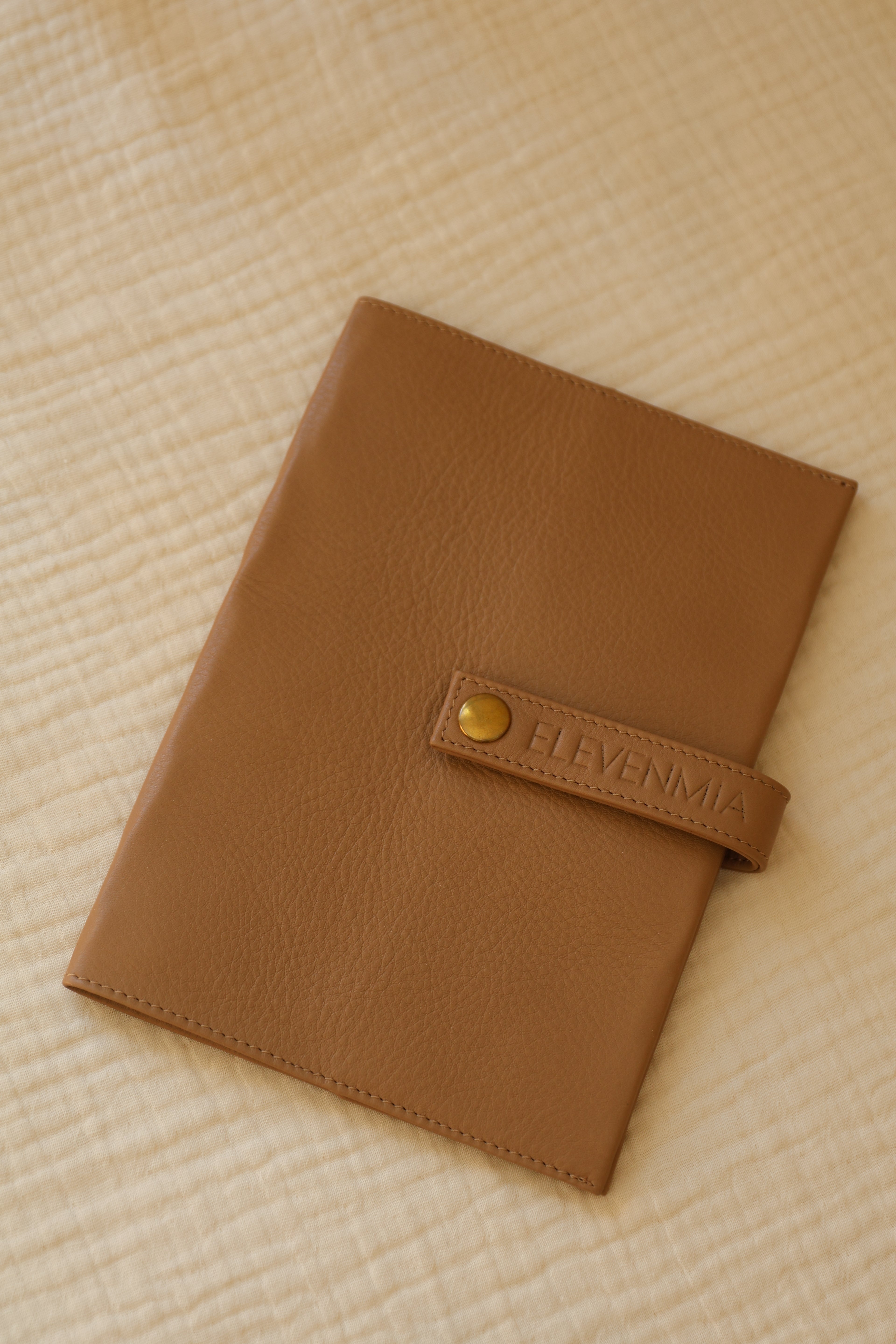 Portadocumentos Piel con Piel Taupe
