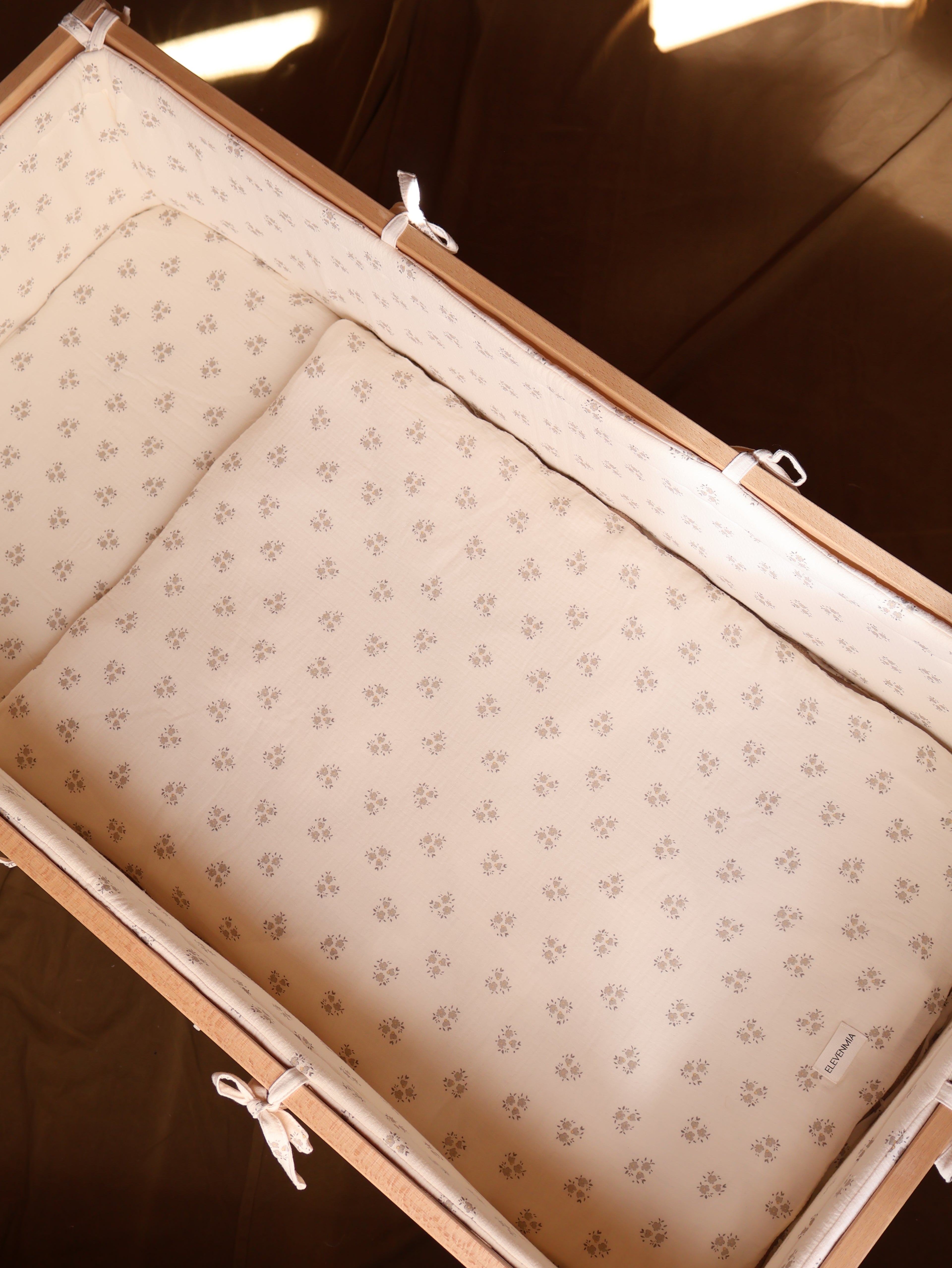 Sac de couchage 60 x 120 en gaze Sia Gris