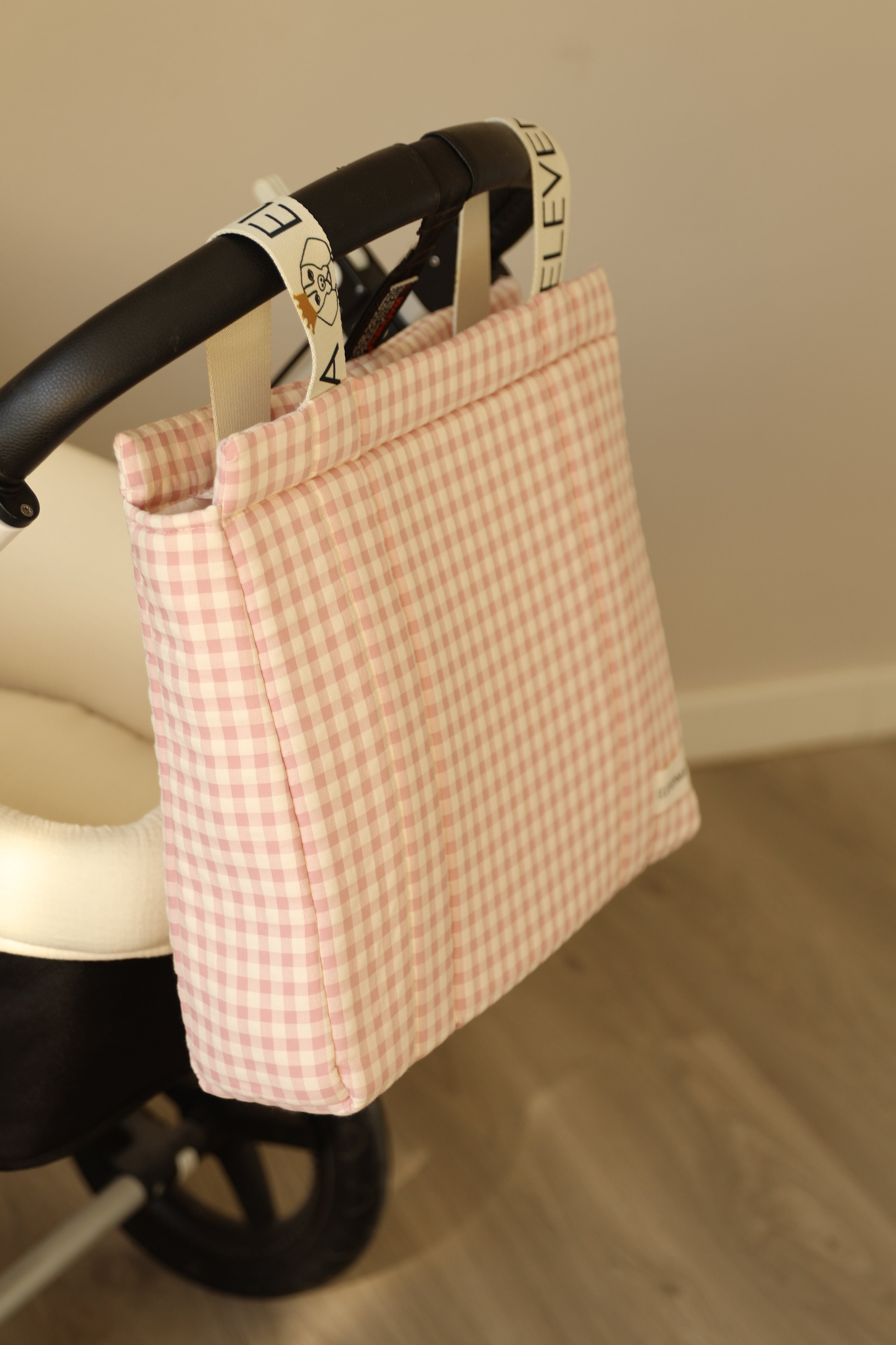 Grand sac rose Vichy