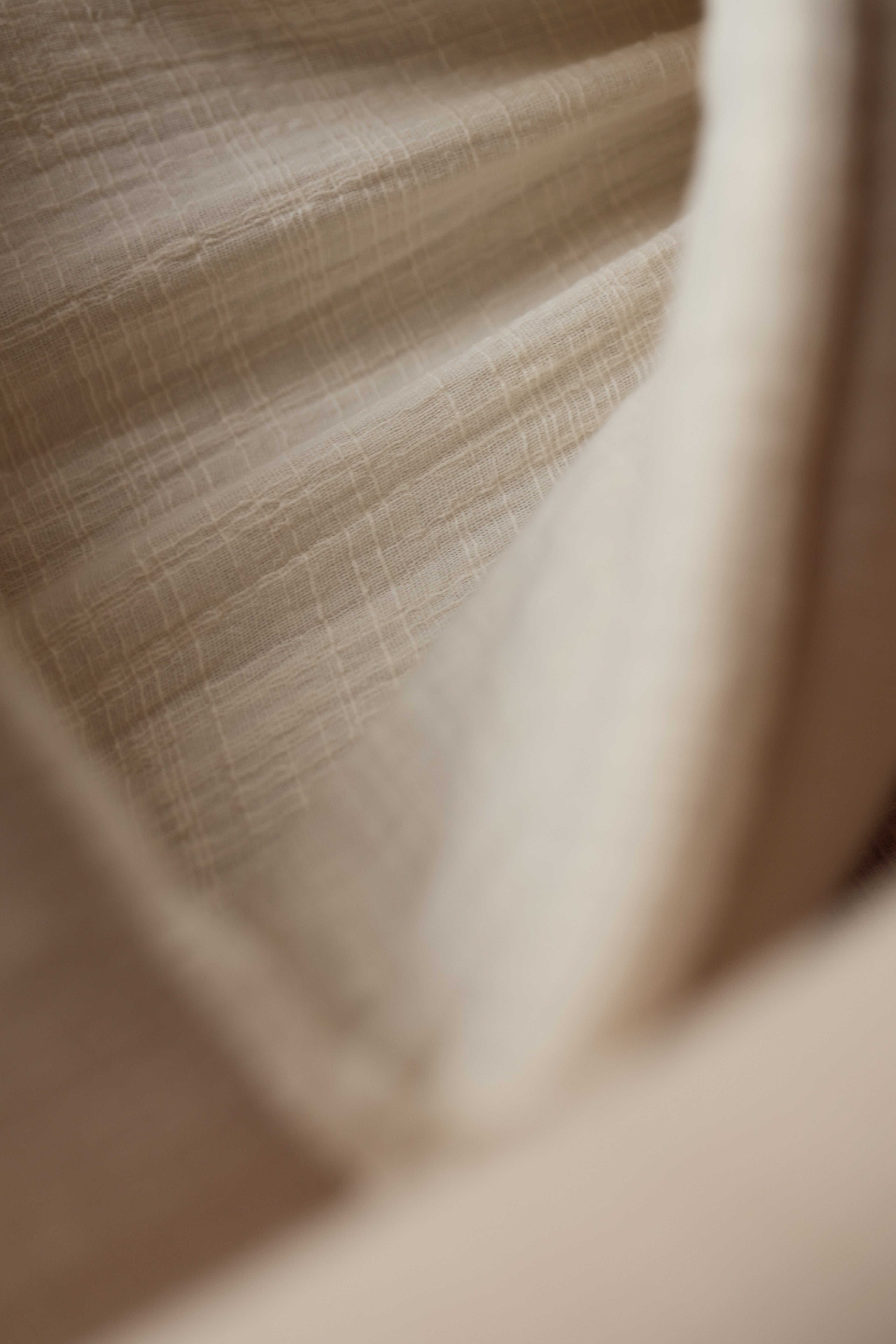 Saco Capazo Gasa Rústica Arena + Gasa Rústica Nata