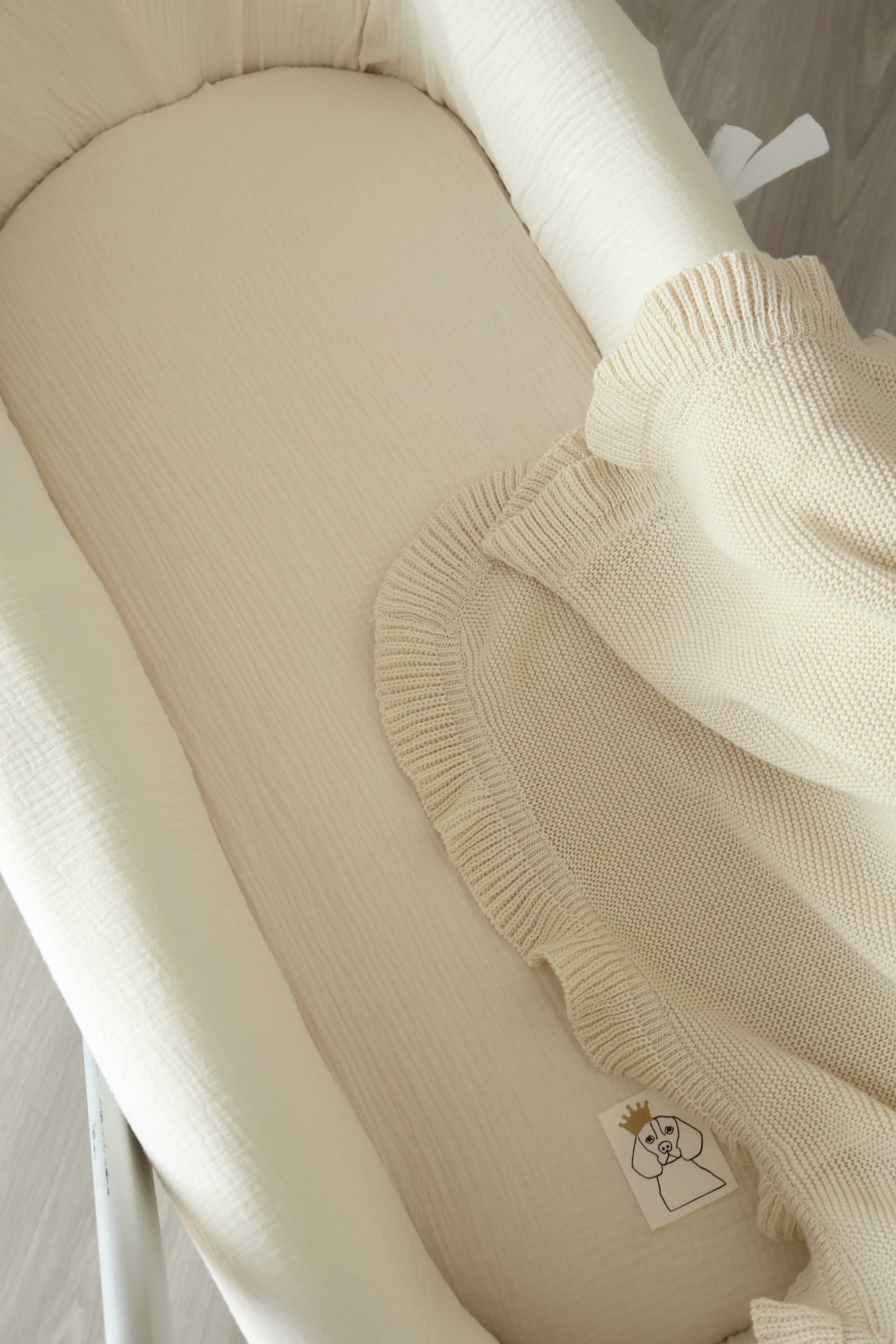 Drap de dessous en gaze brute