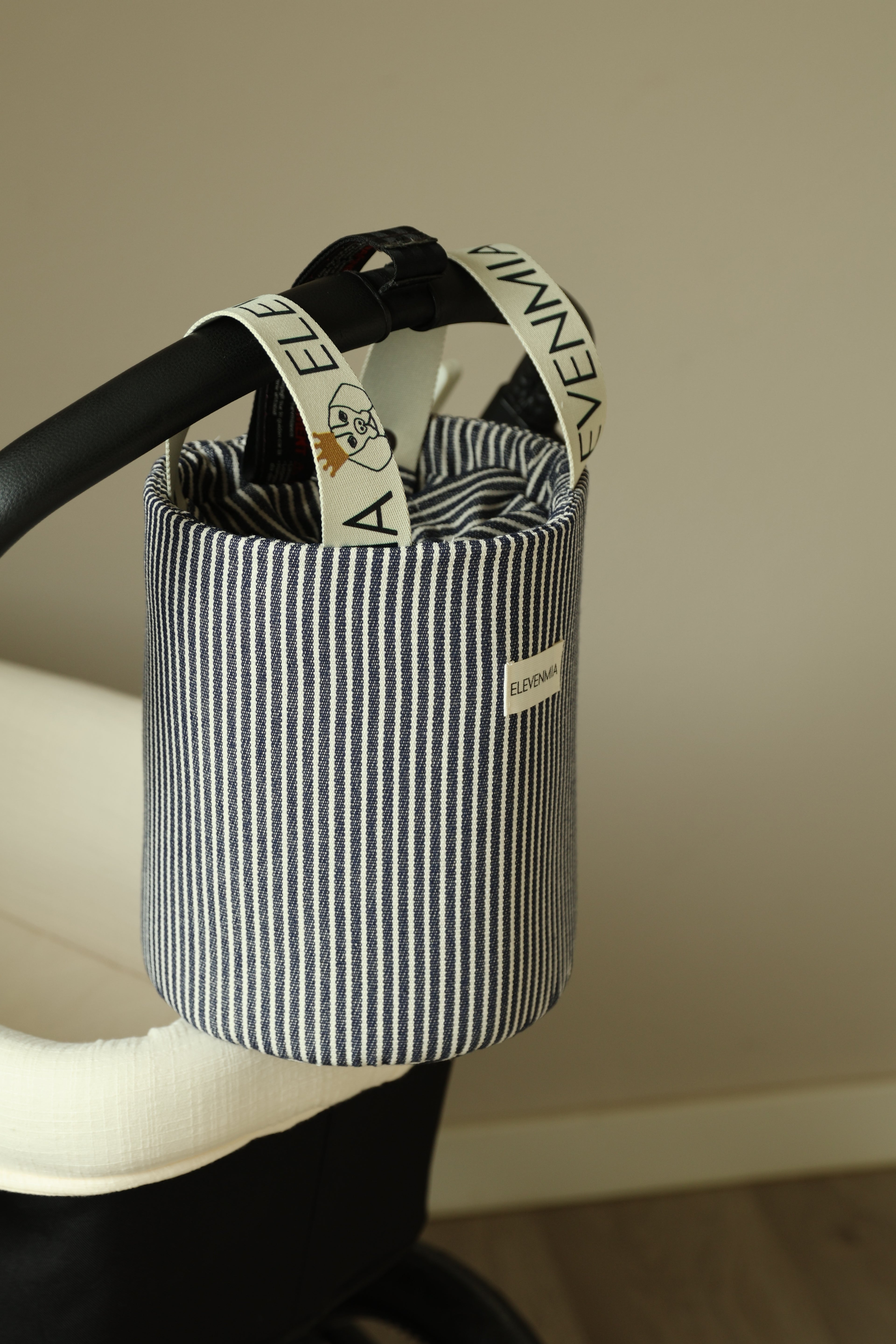 Bolso Mandana Apron Stripe Jean