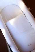 Vestidura Cochecito Dolby Blanco + Gasa Cruda Reversible