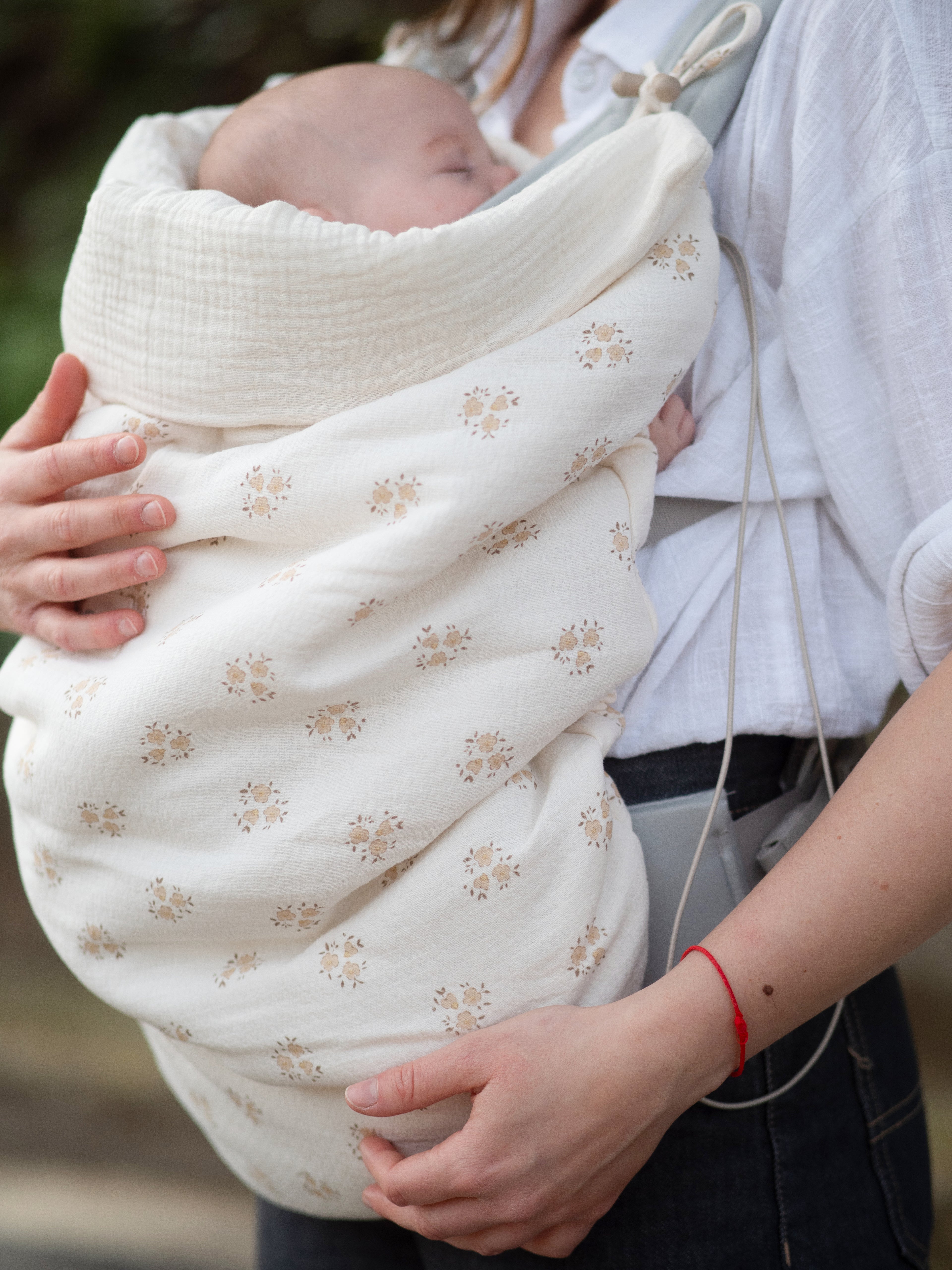 Écharpe porte-bébé réversible Inti Sand