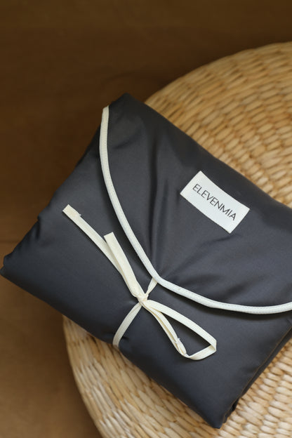Cambiador Portátil XL Technic Gris Carbón