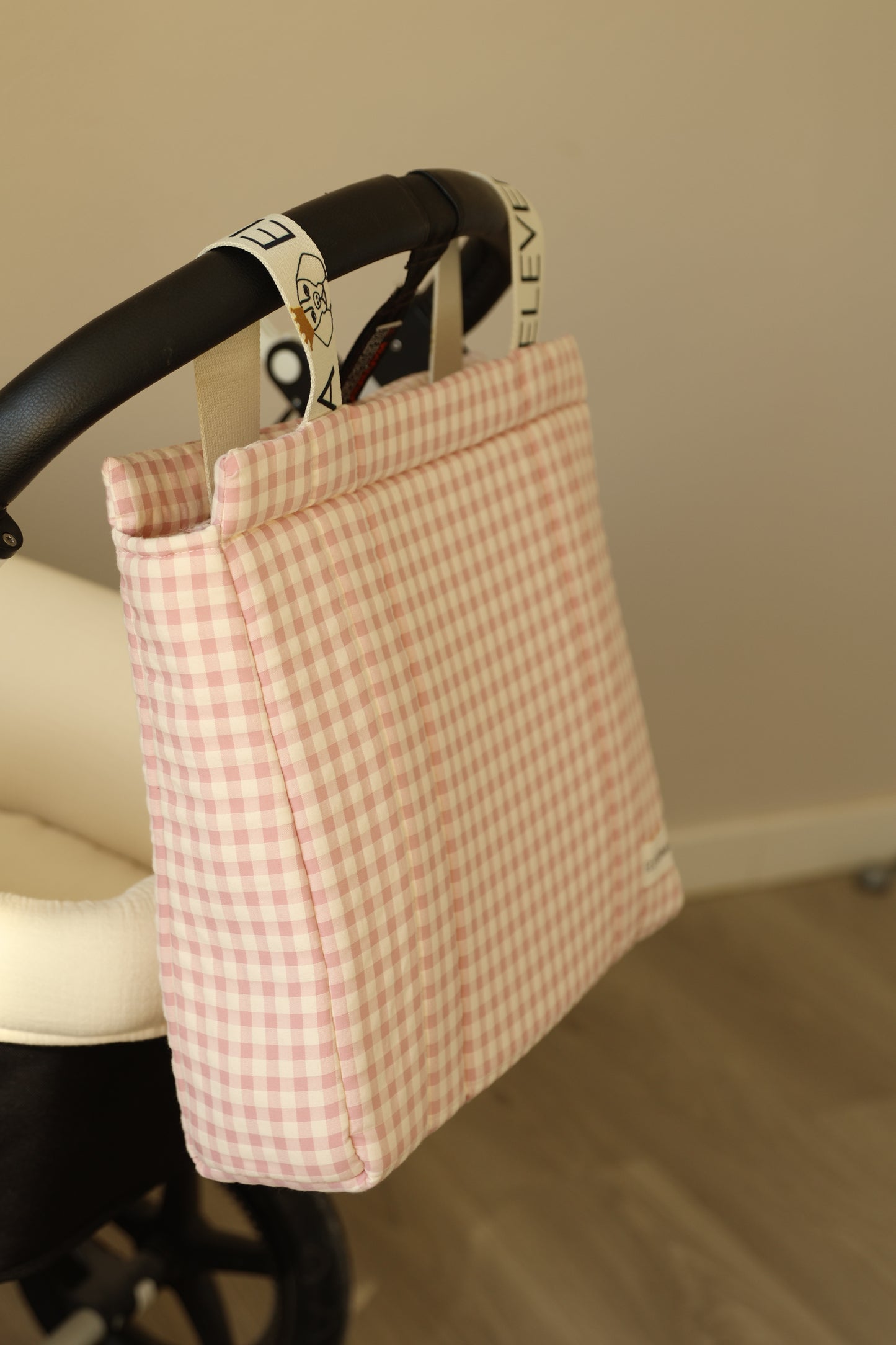 Bolso Big Vichy Rosa