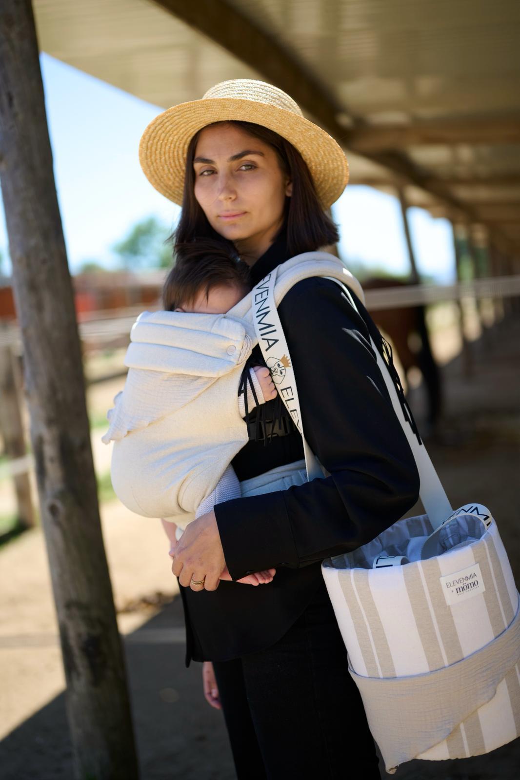 Bolso Mandana Mömo x Elevenmia Stripe XL Arena
