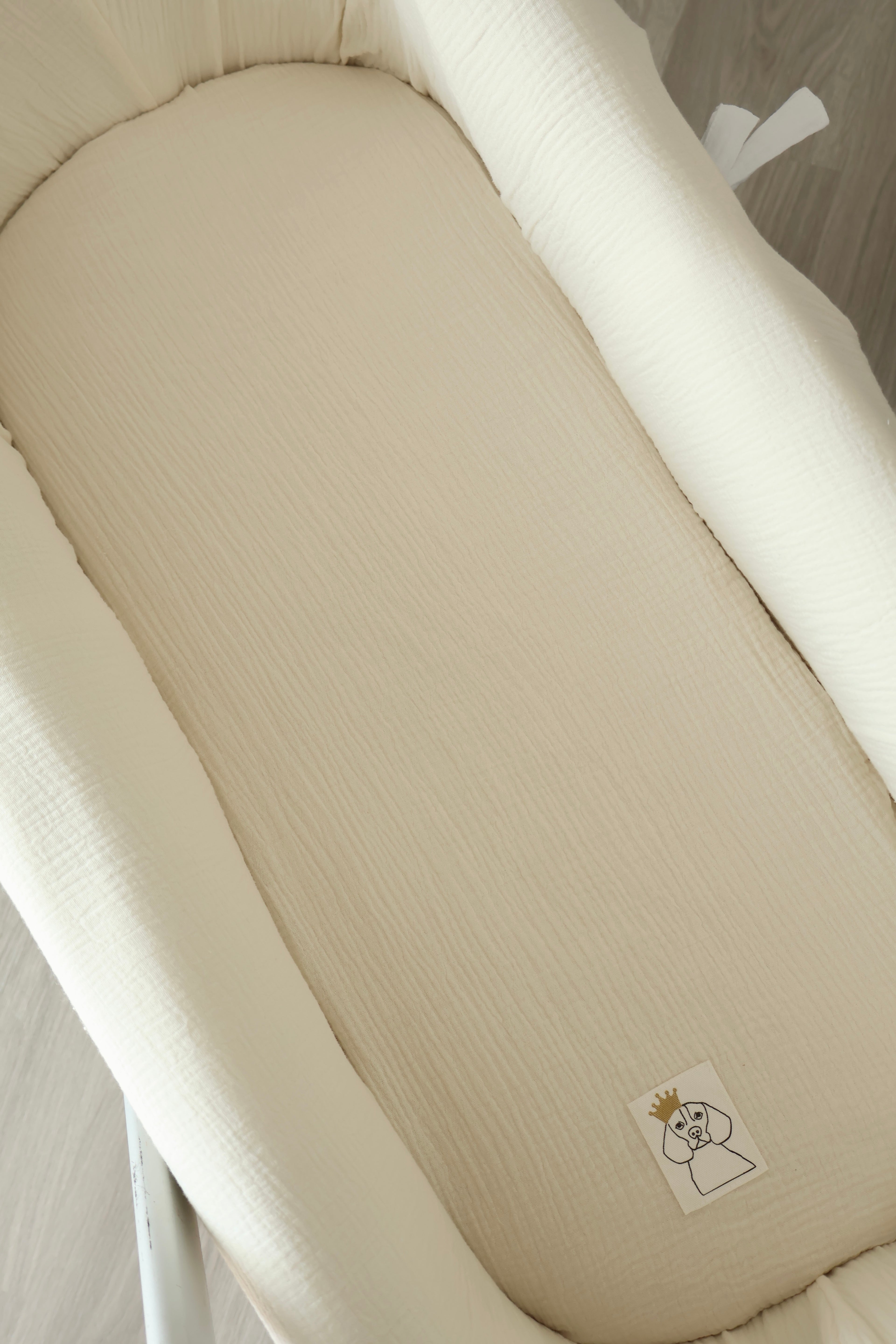 Drap de dessous en gaze brute