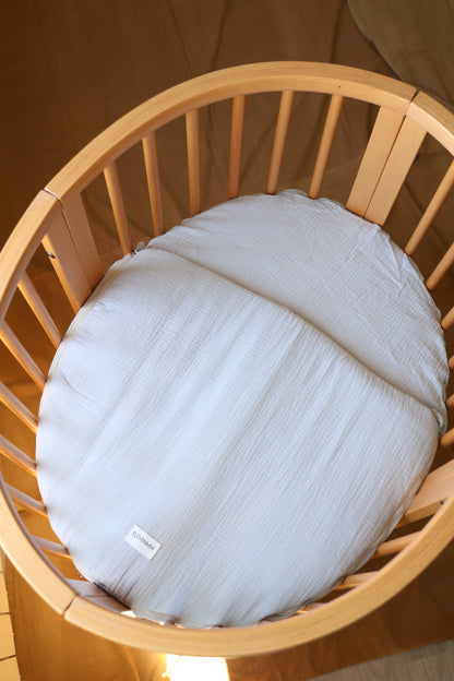 Saco Bajera de MINI CUNA Stokke Gasa Gris