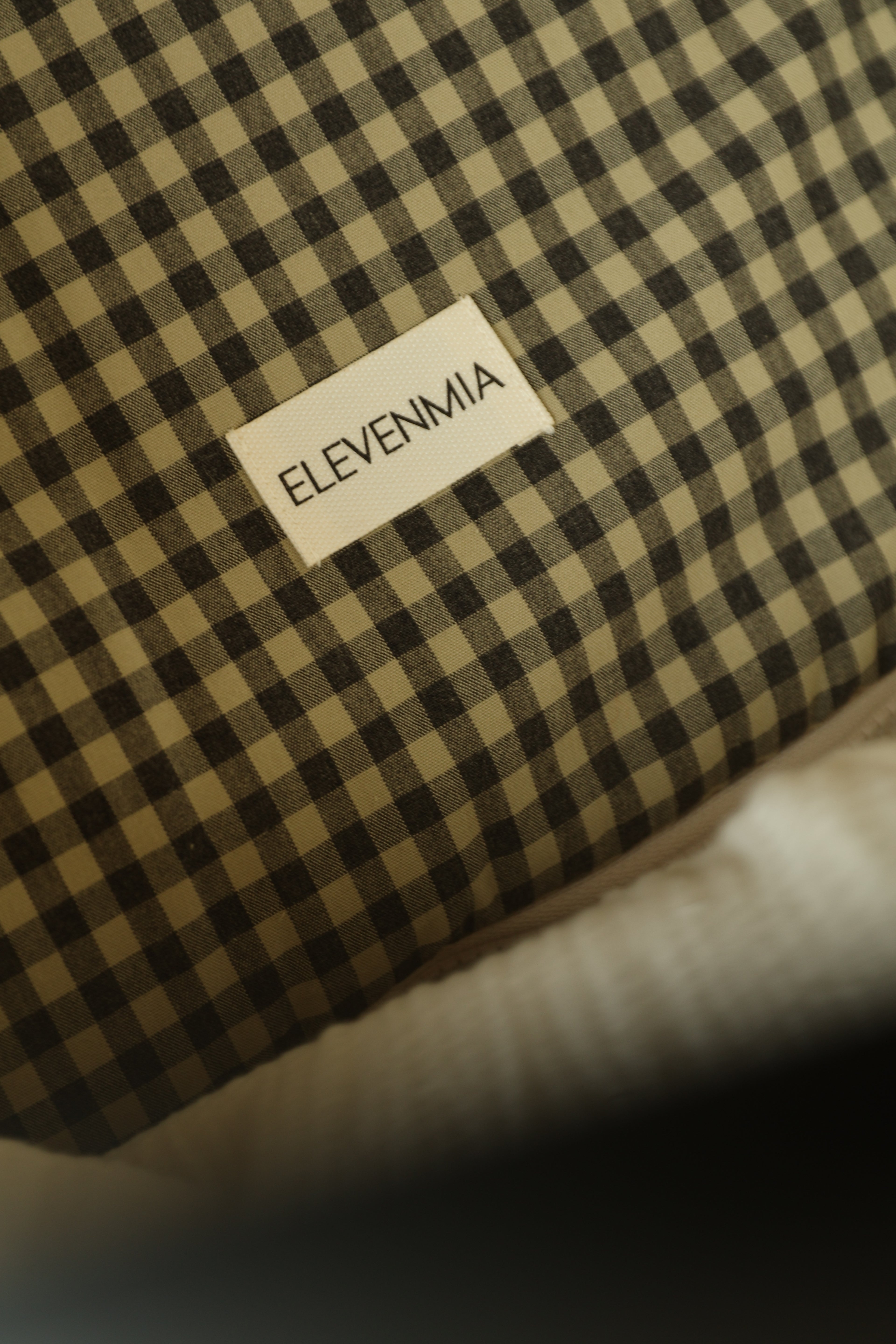 Saco Bajera Cochecito Vichy Verde Militar