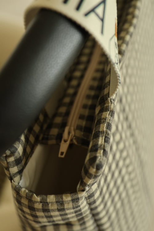 Bolso Big Vichy Verde Militar