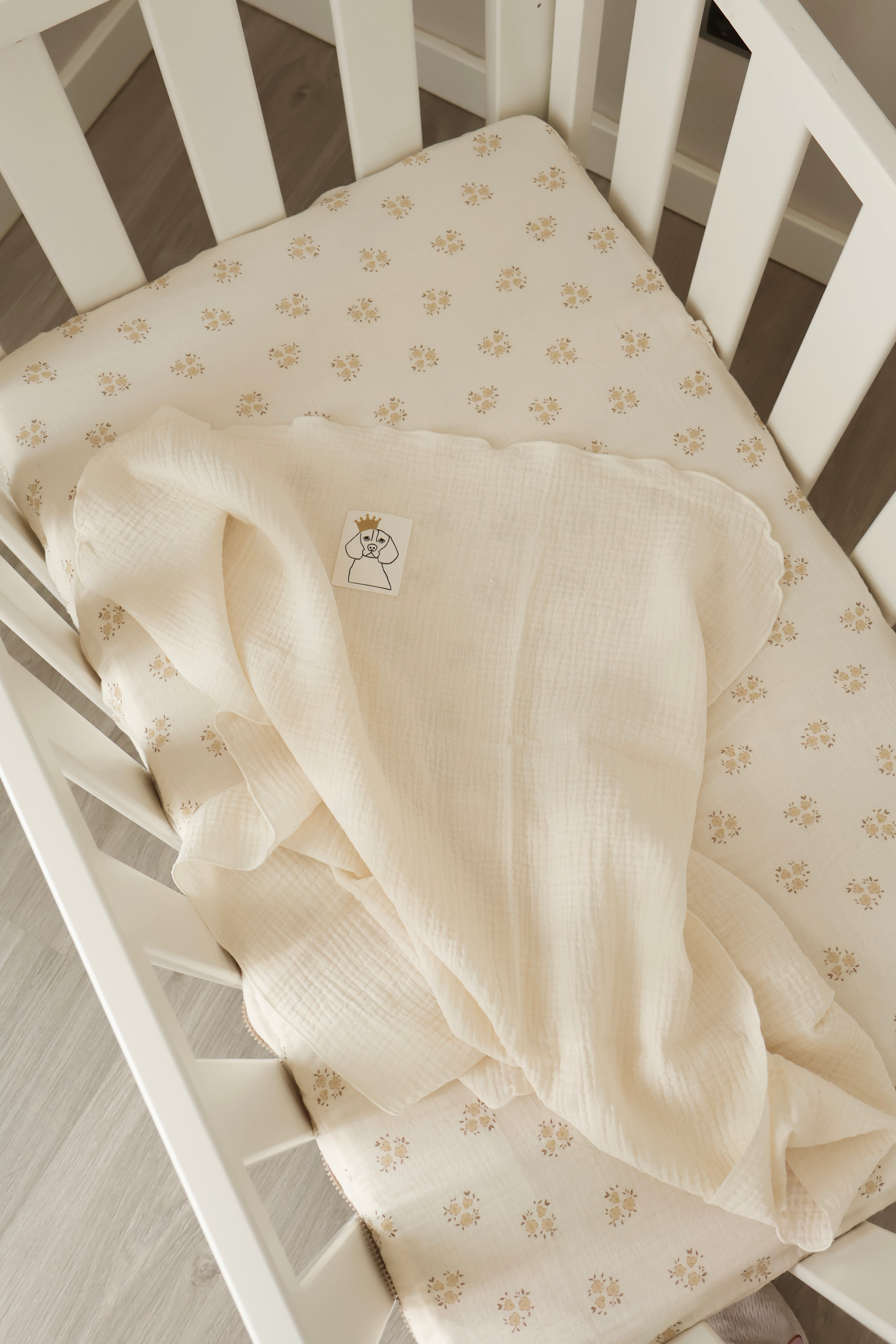 Muselina Algodón Orgánico Gasa Cruda