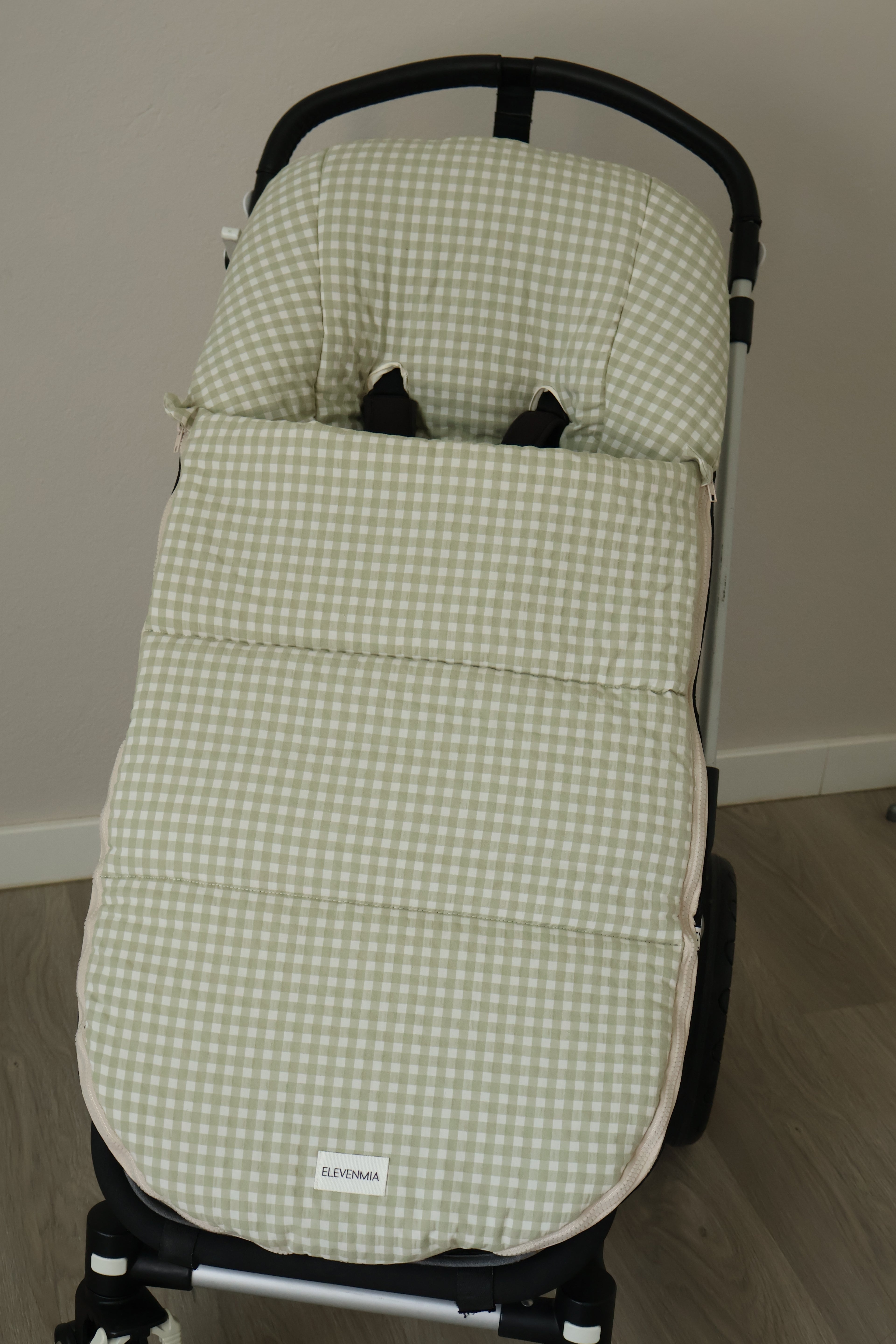 Sac poussette Vichy Matcha