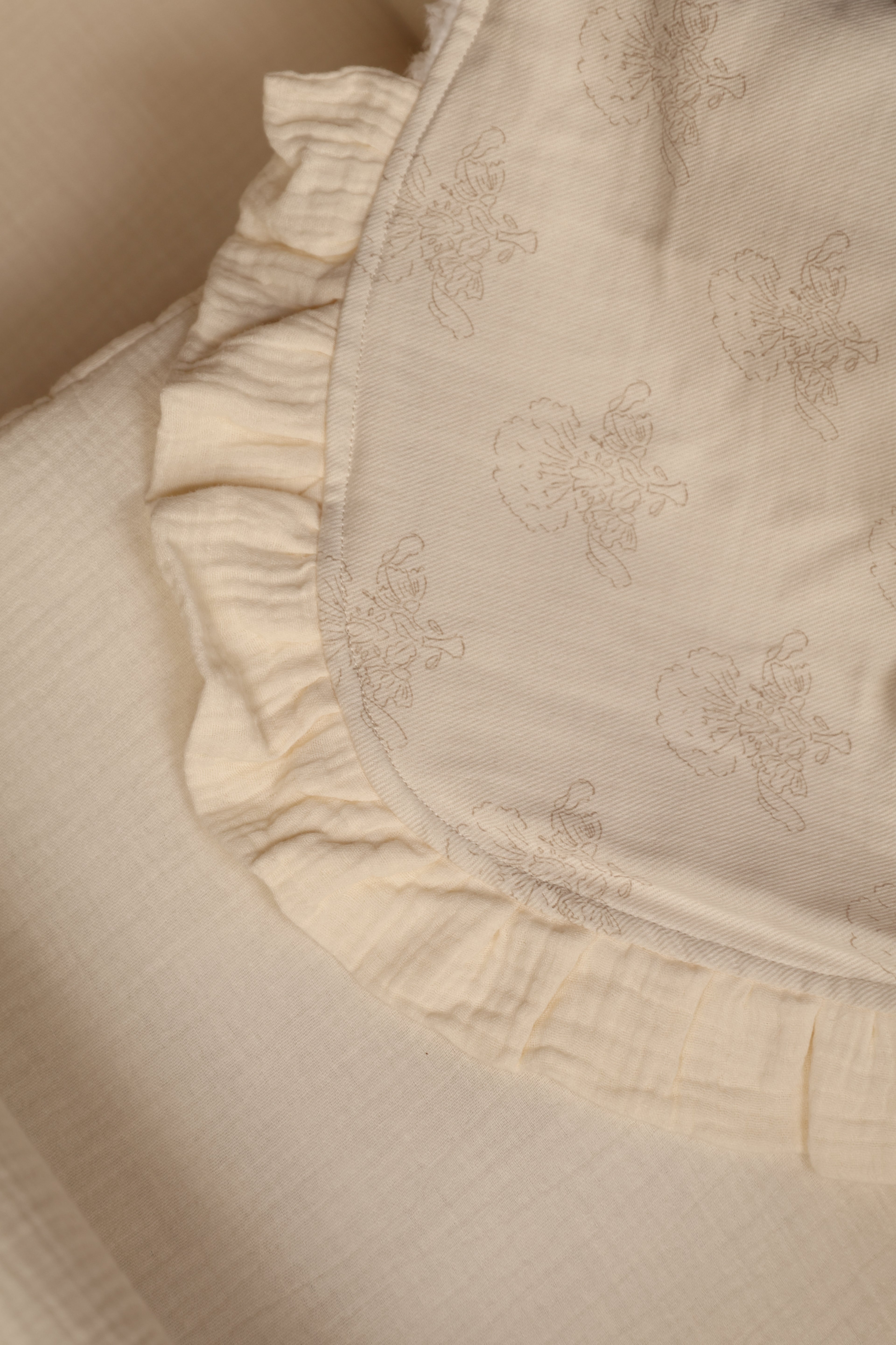 Arrullo René + Volante Gasa Cruda