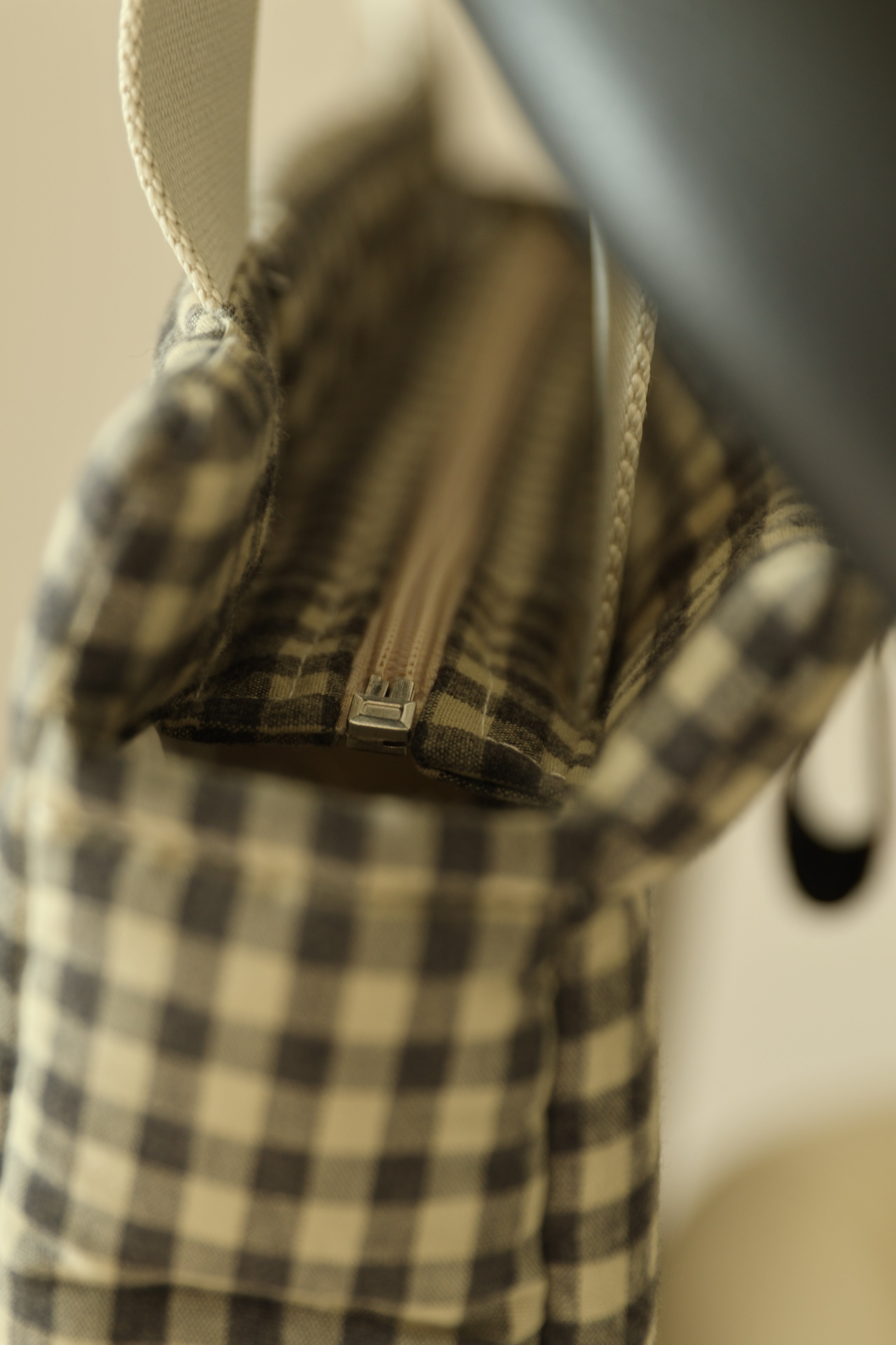 Bolso Big Vichy Verde Militar