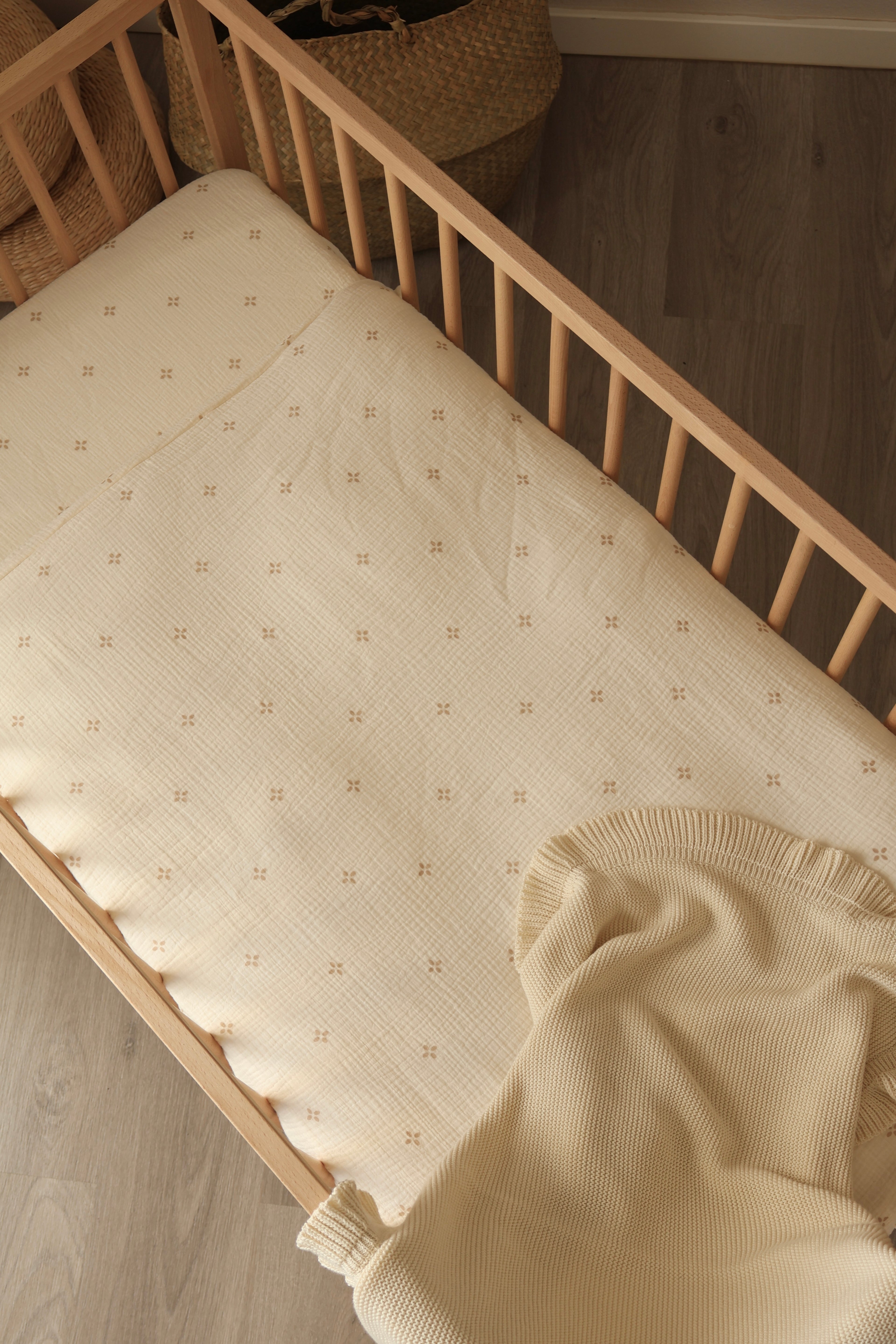 Sac à fond de berceau 60 x 120 gaze Dalia