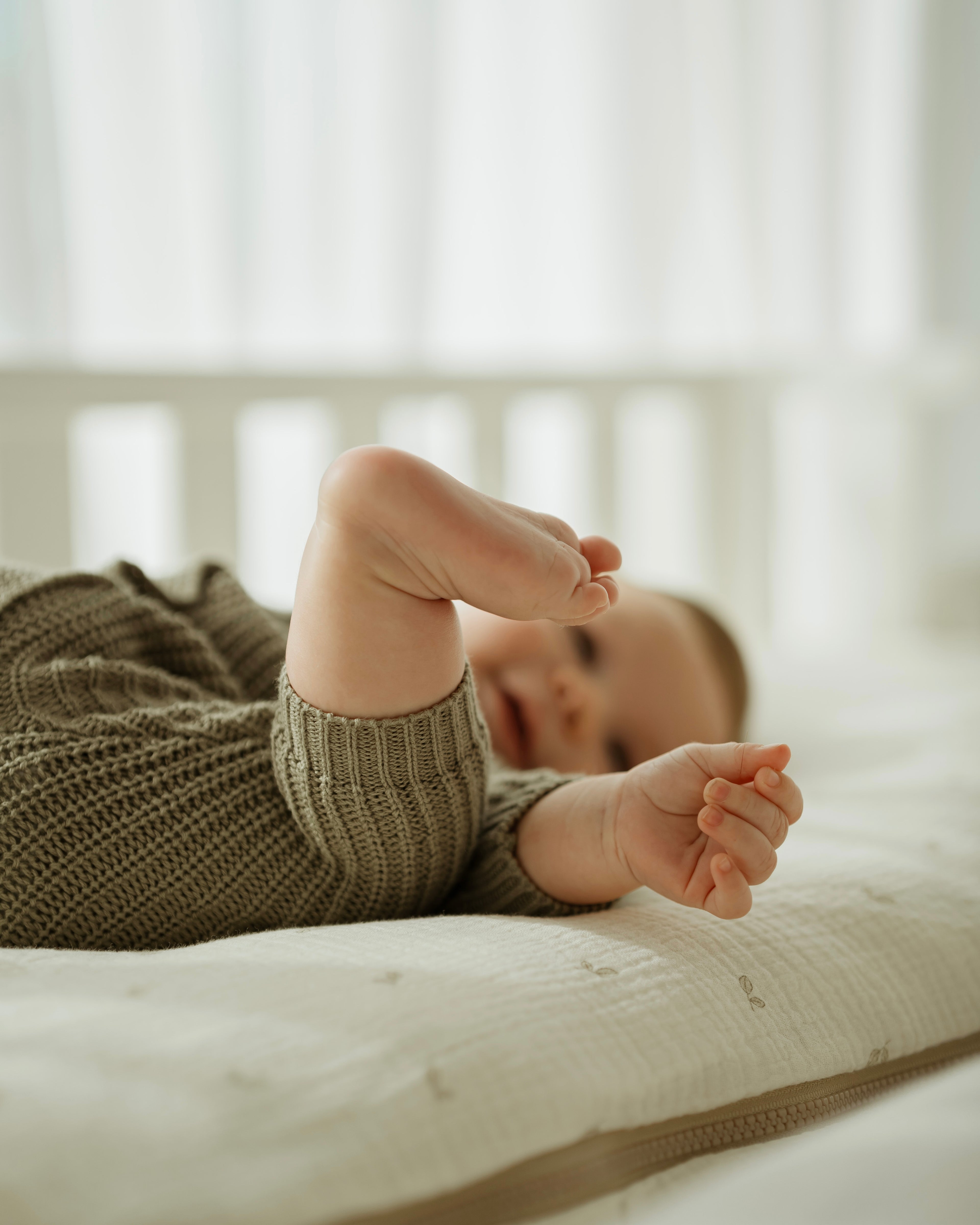 Ensemble en tricot blanc