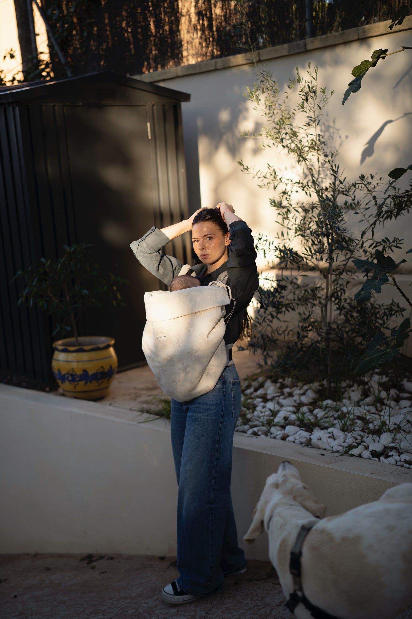 Arrullo de Porteo René + Gasa Cruda