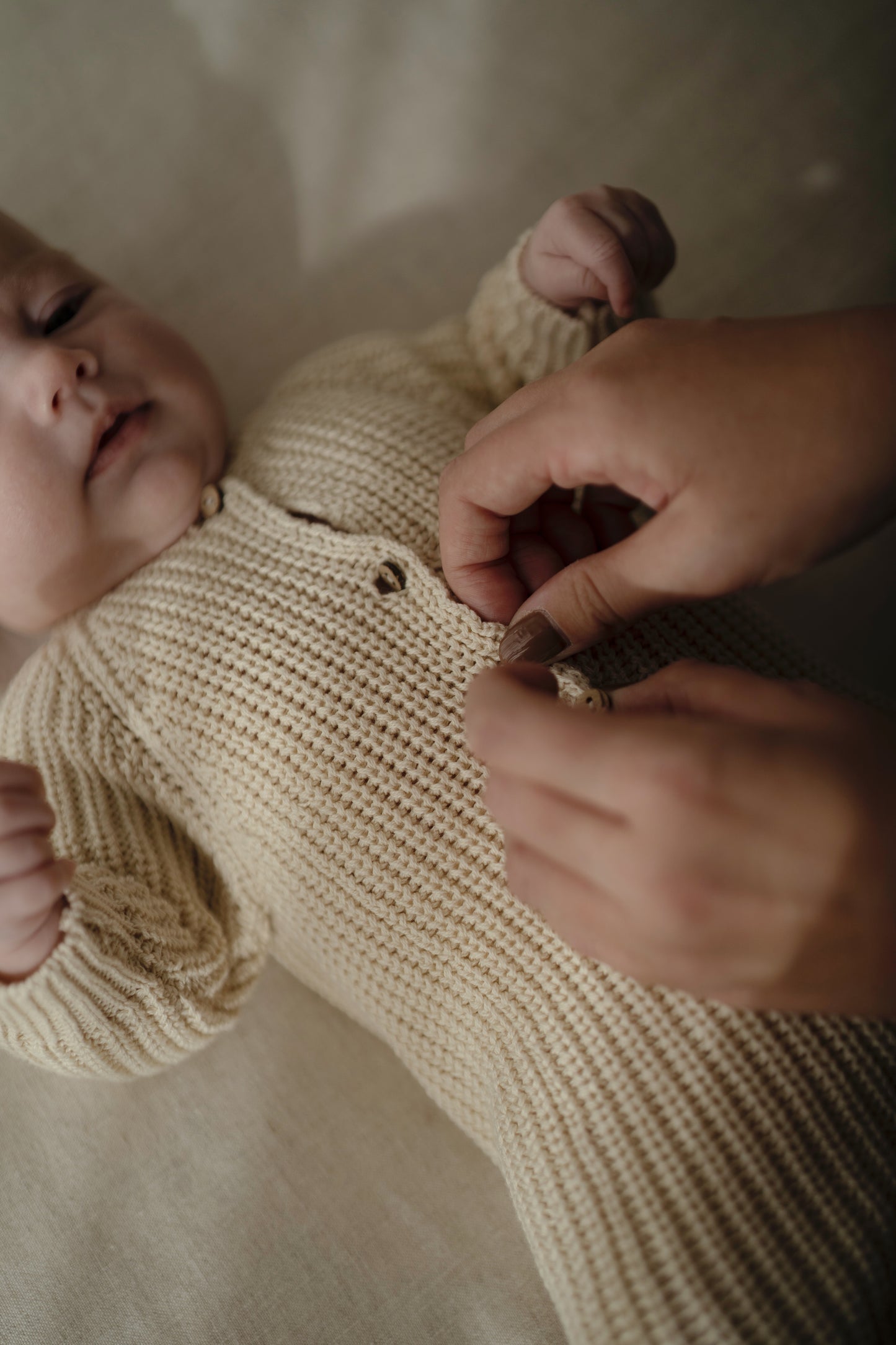 Mono Punto Tricot Beige