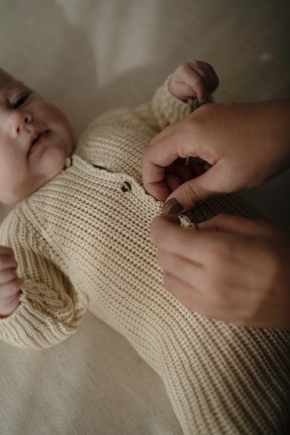 Mono Punto Tricot Beige