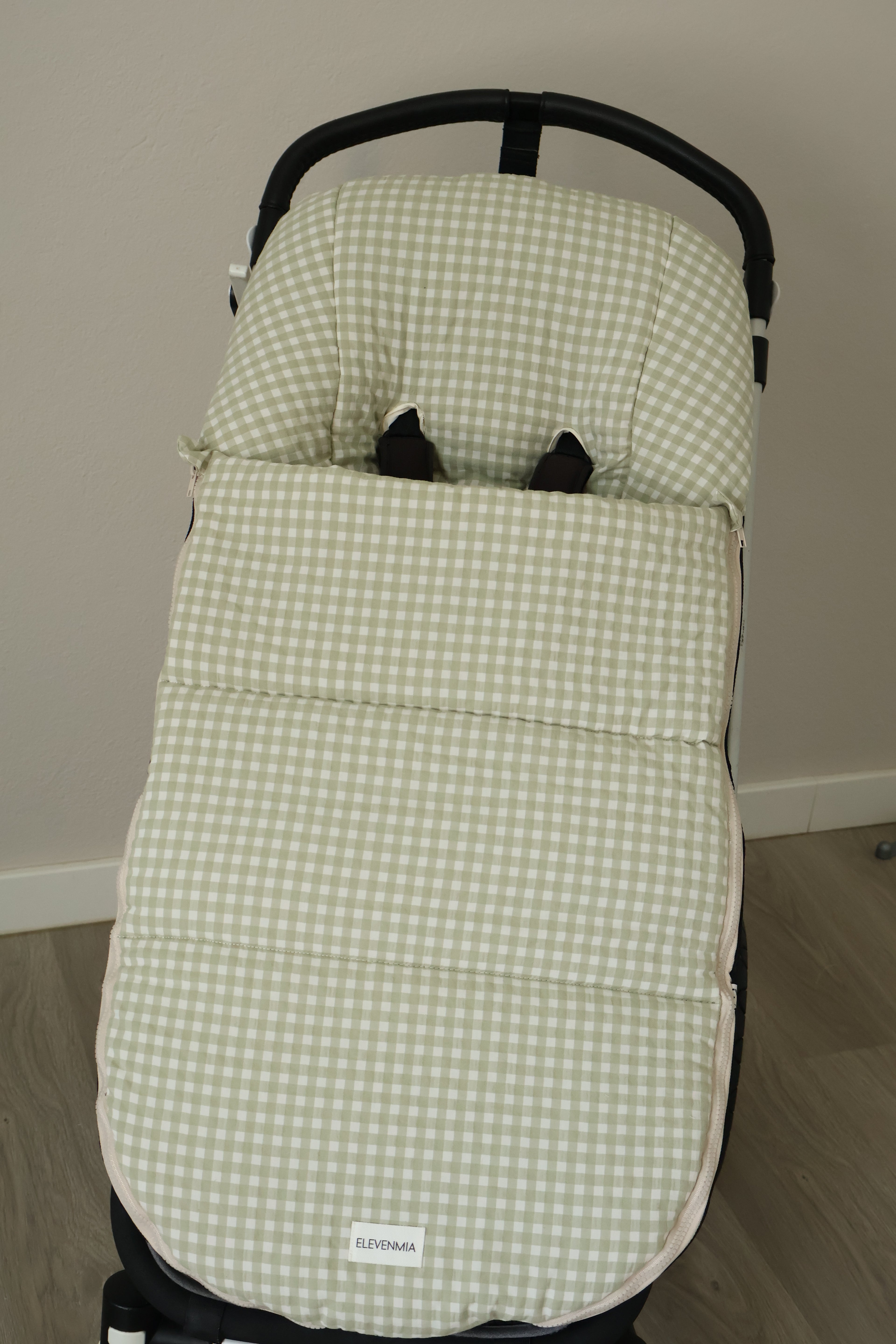 Sac poussette Vichy Matcha