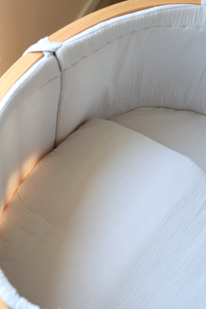Saco Bajera de MINI CUNA Stokke Gasa Gris