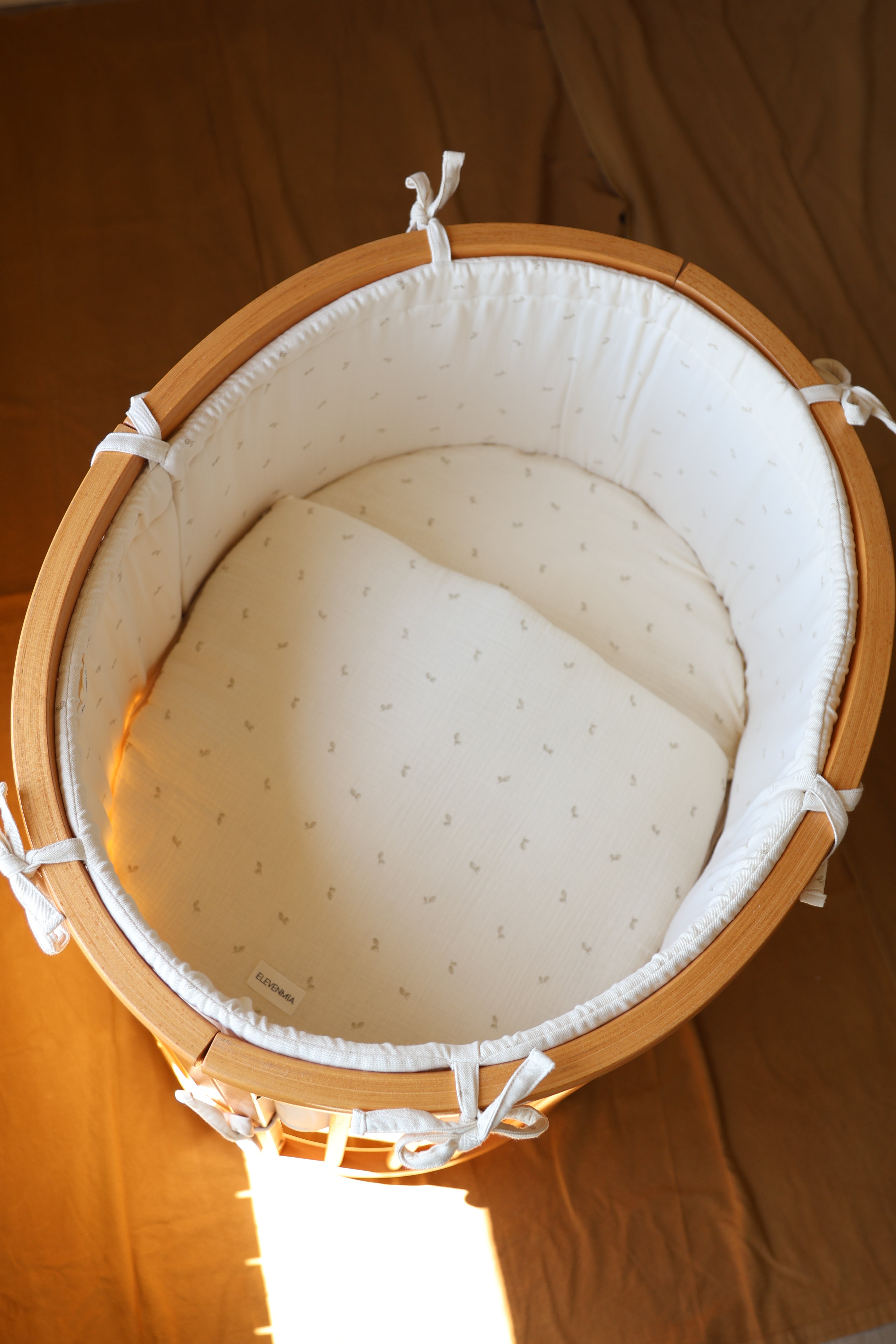 Saco Bajera de MINI CUNA Stokke Gasa Oliva