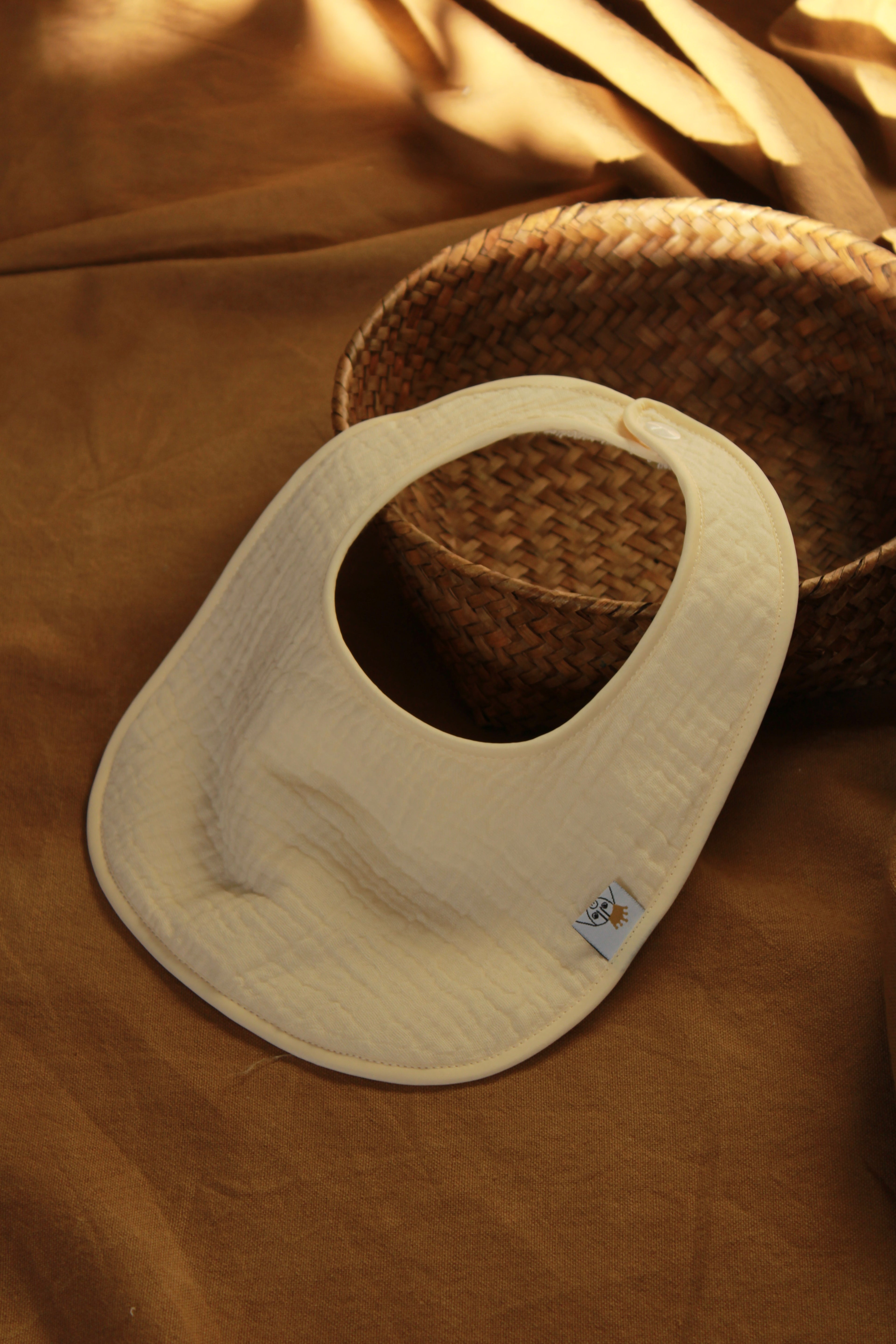 Babero Gasa Cruda + Rizo