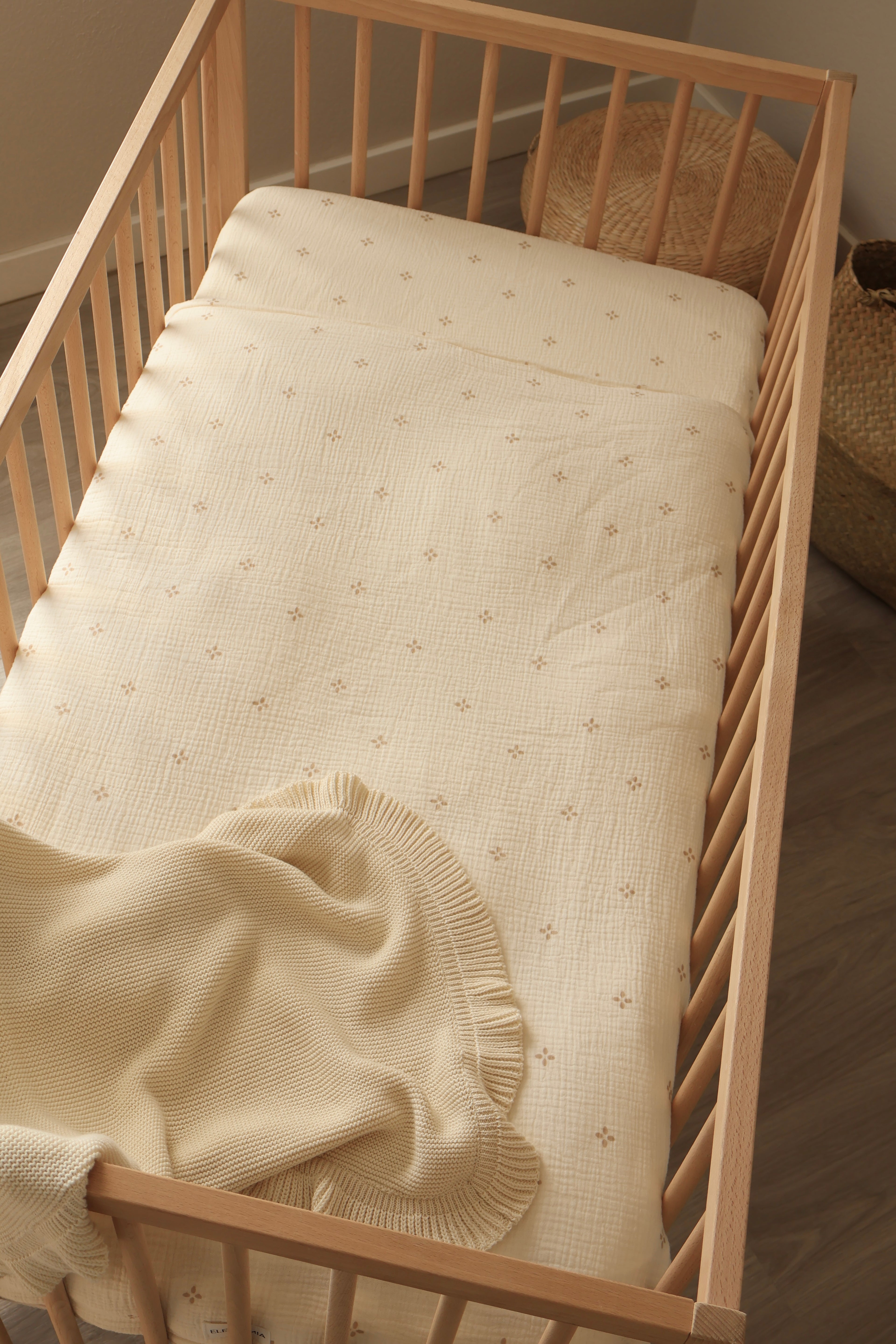 Sac à fond de berceau 60 x 120 gaze Dalia