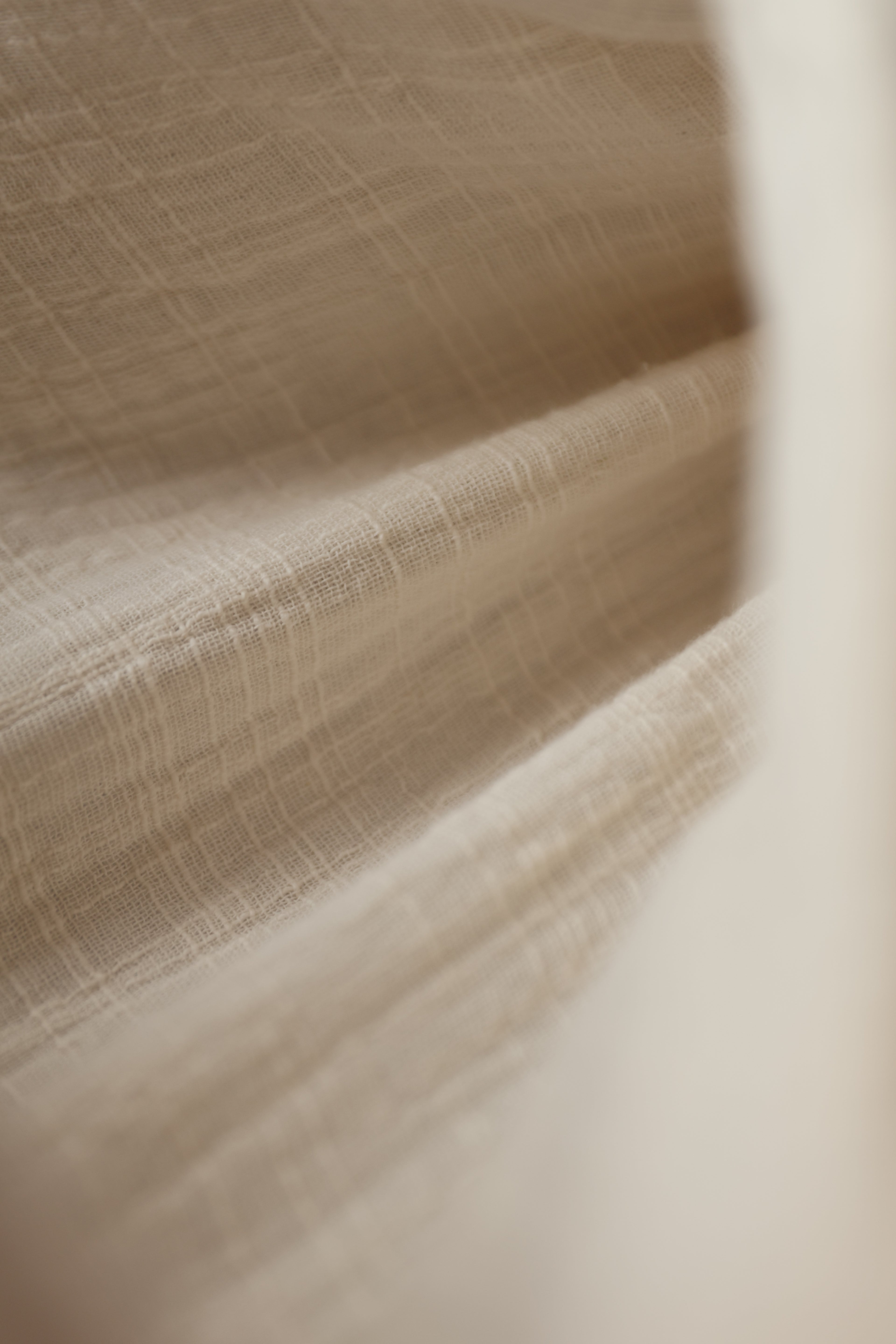 Saco Capazo Gasa Rústica Arena + Gasa Rústica Nata