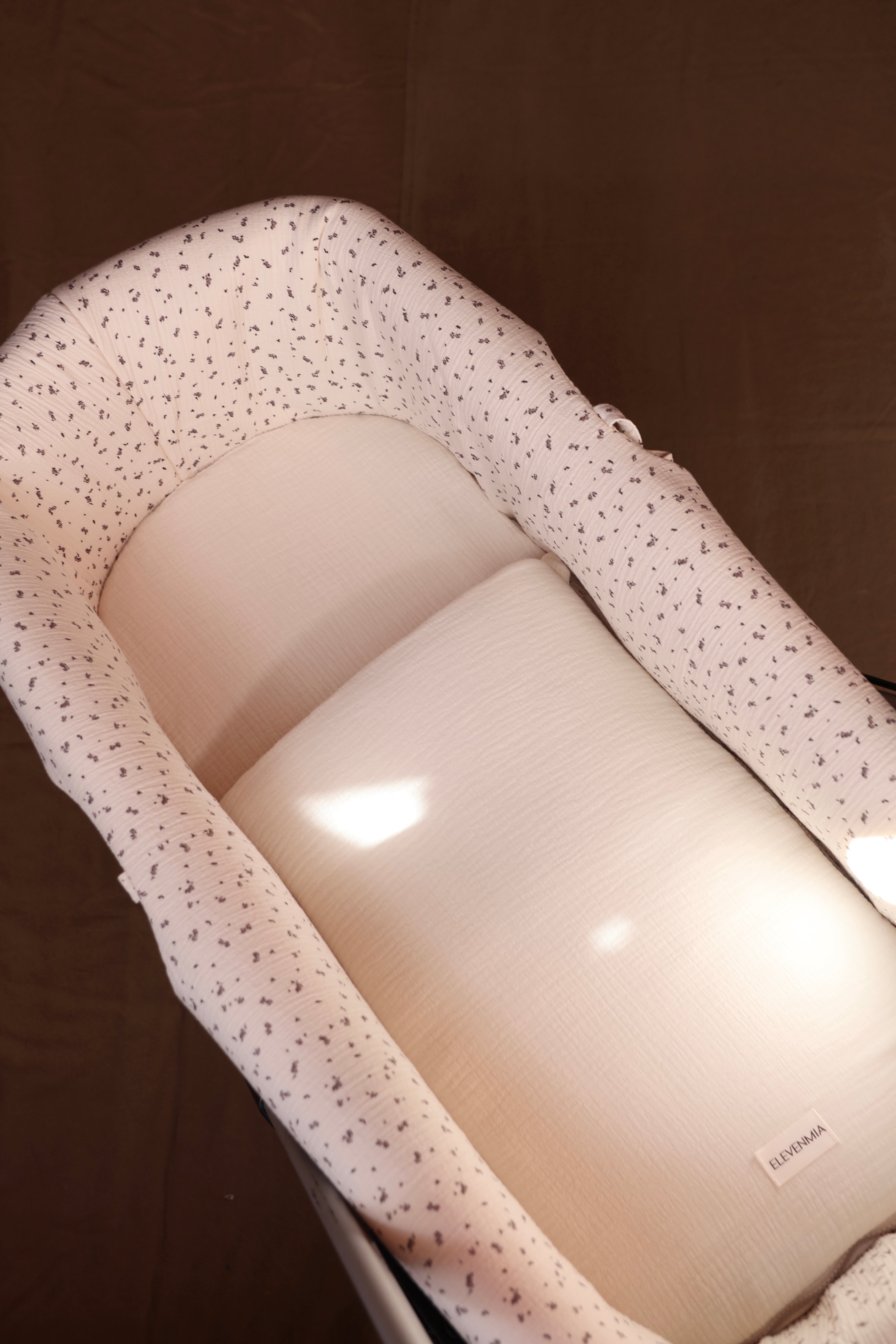 Vestidura Cochecito Twin Estampado + Gasa Cruda Reversible