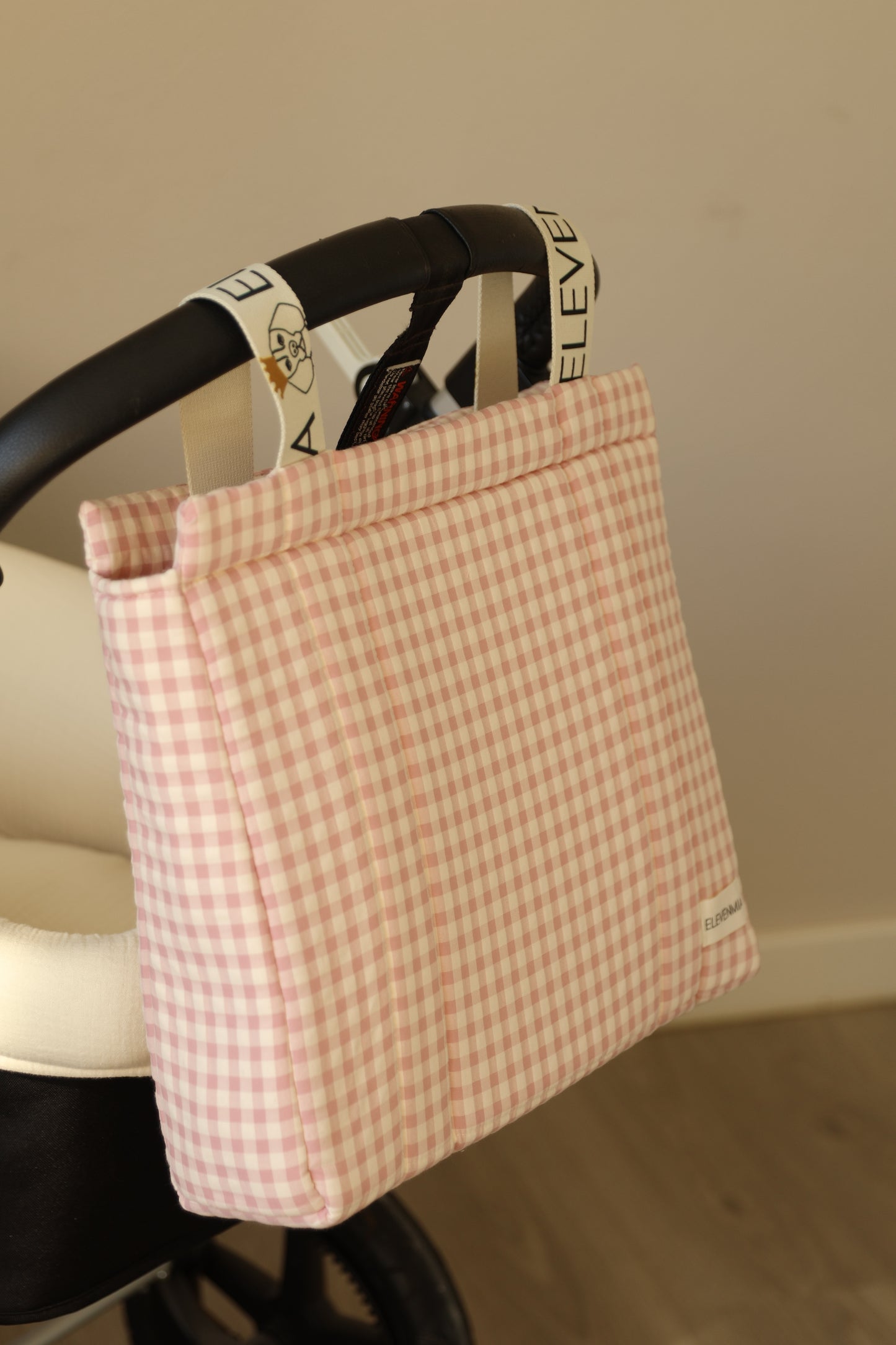 Bolso Big Vichy Rosa