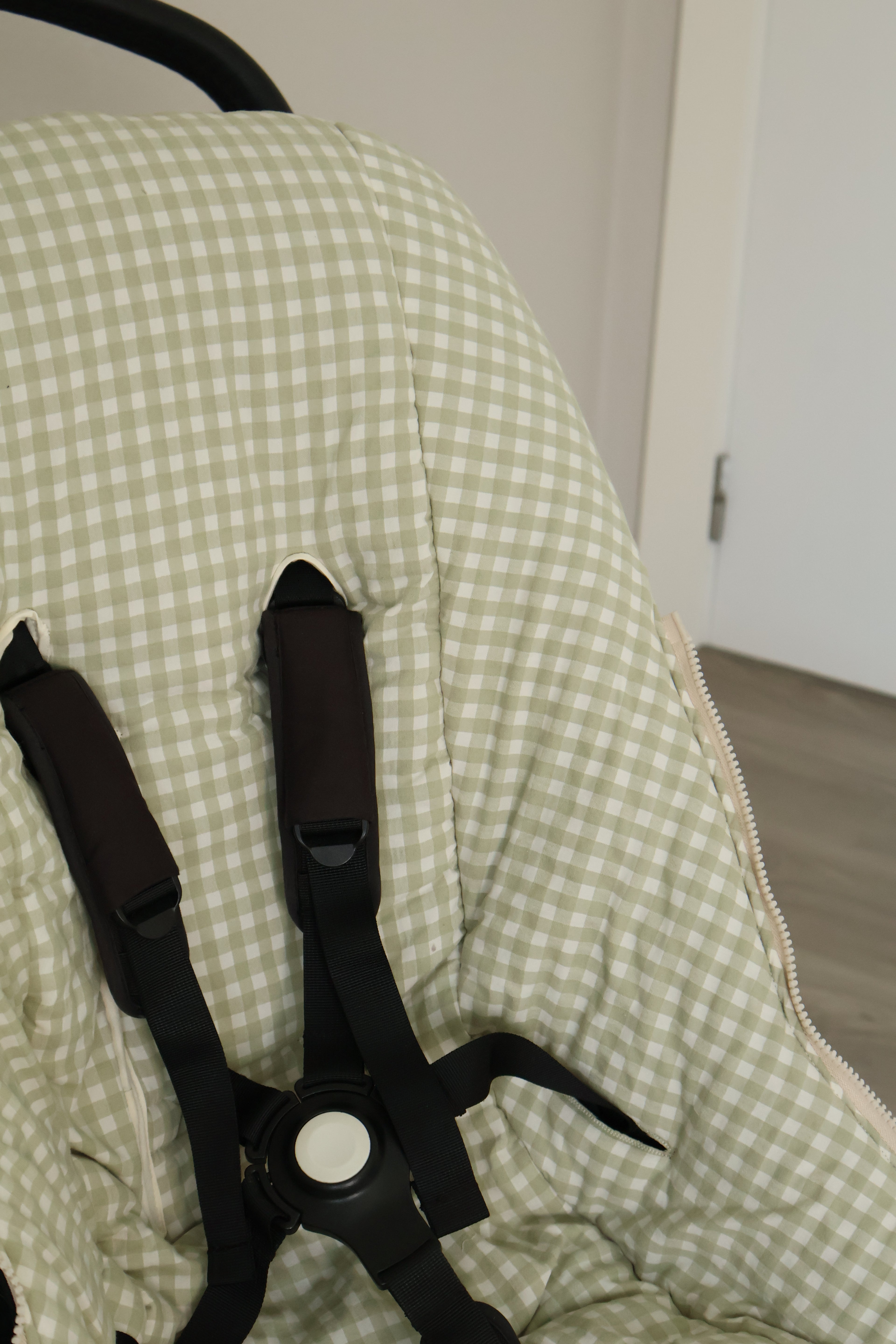 Sac poussette Vichy Matcha