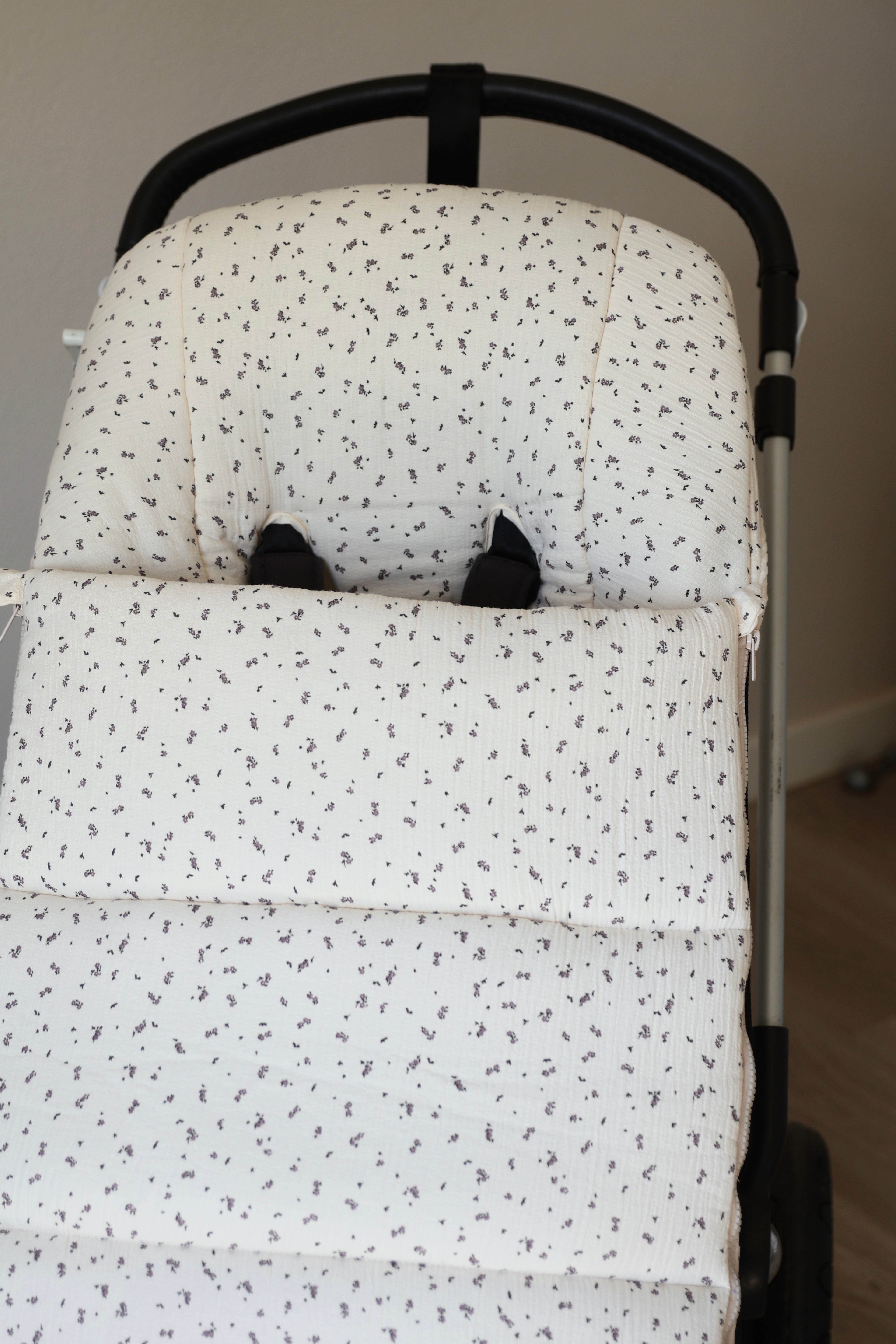 Sac imprimé pour poussette double