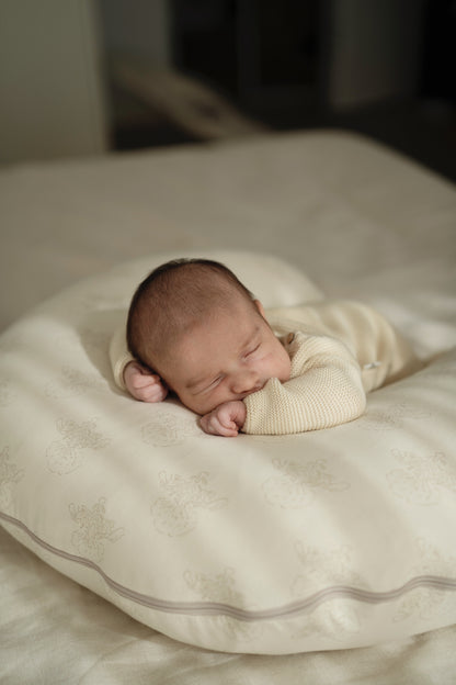 Conjunto Punto Tricot Beige