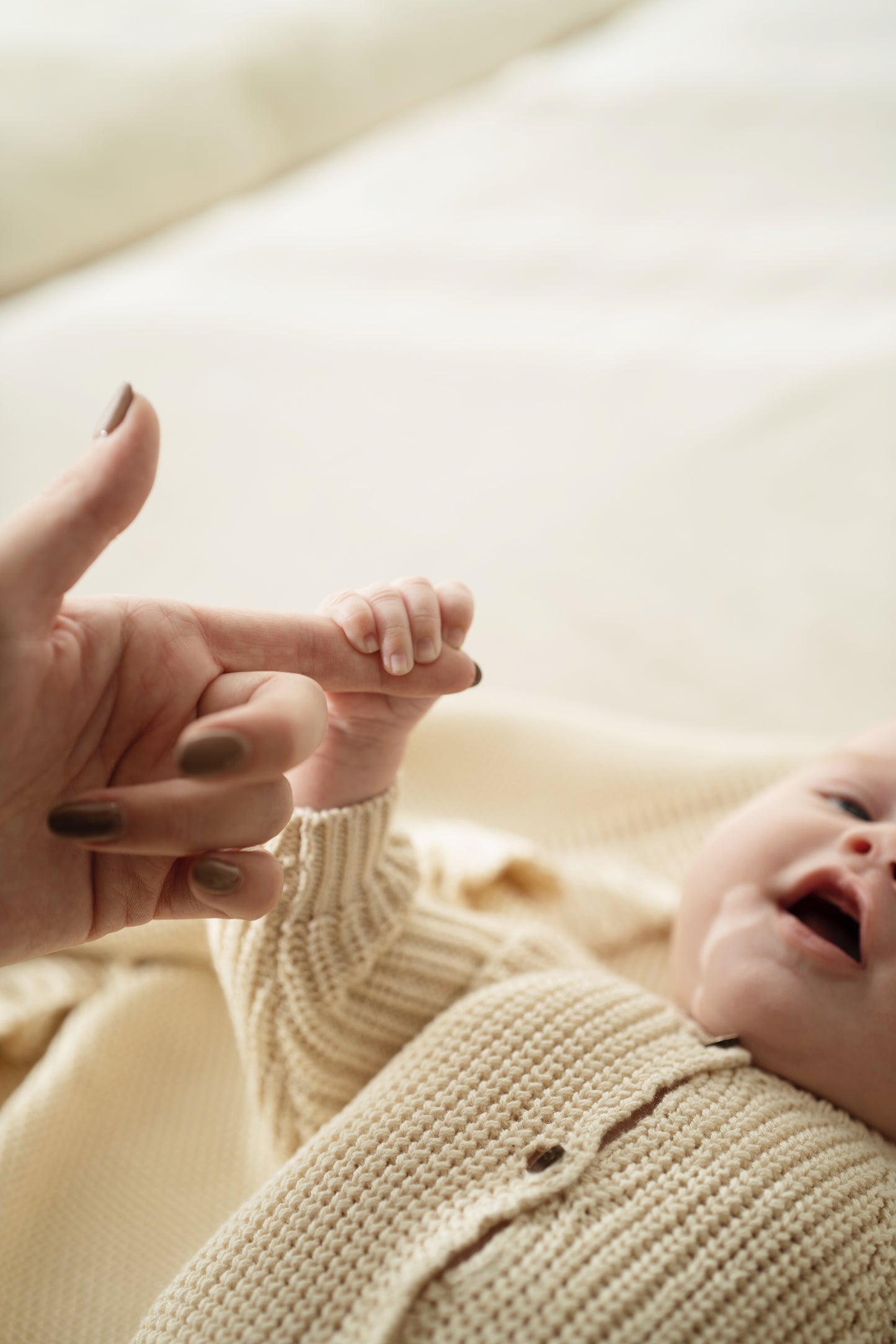 Mono Punto Tricot Beige