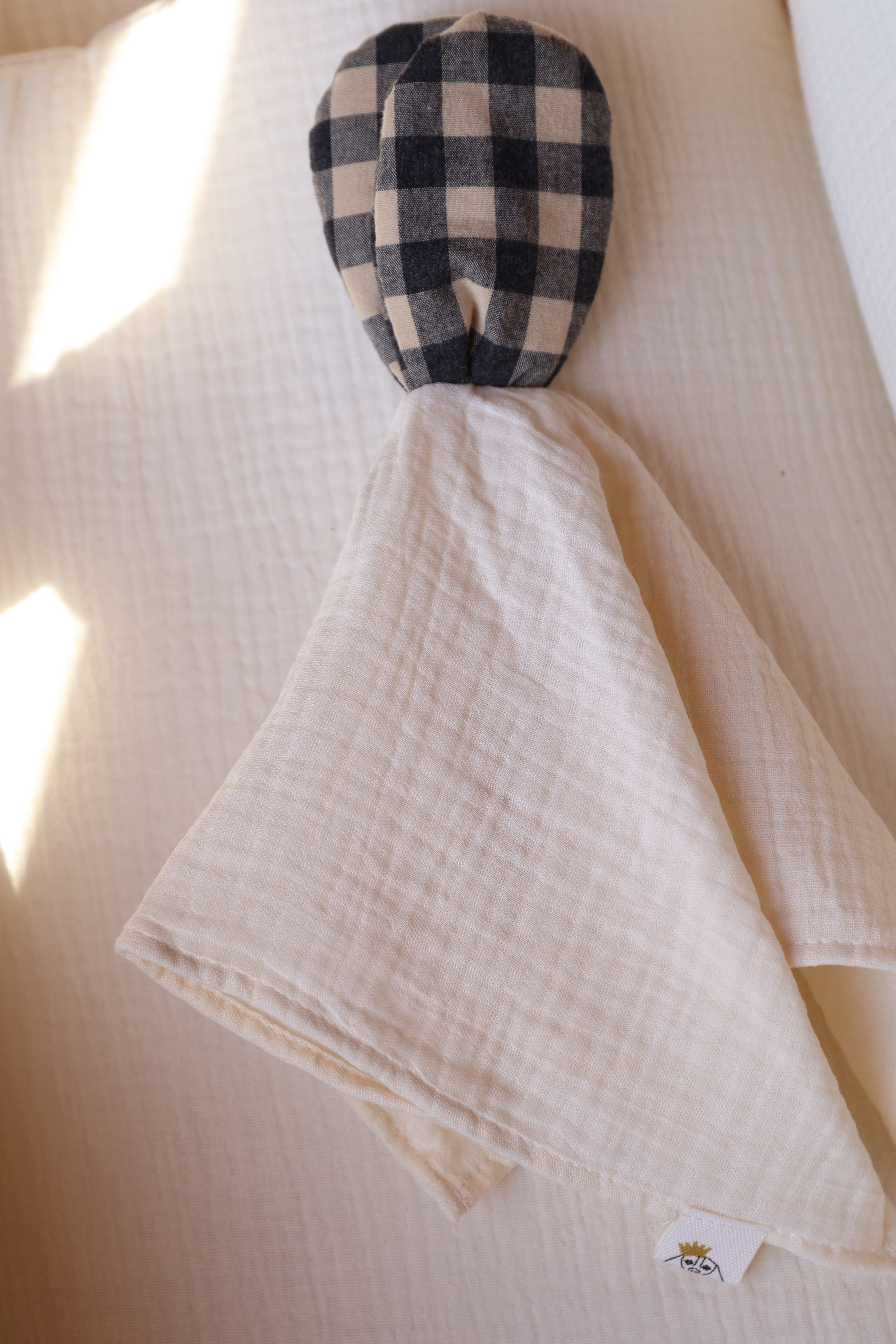 Doudou Vichy Café con leche