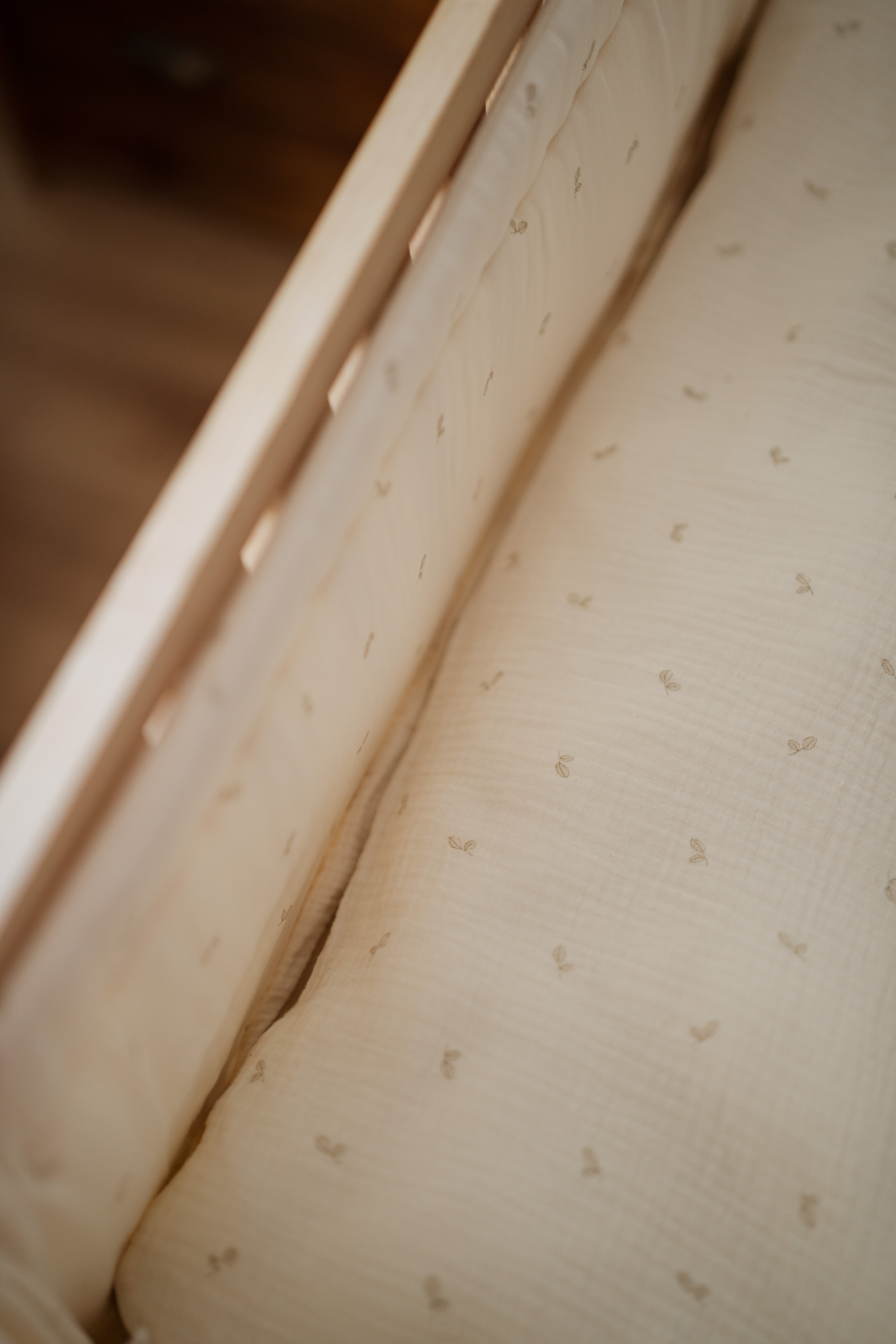 Protector Cuna Cello Oliva 60x120