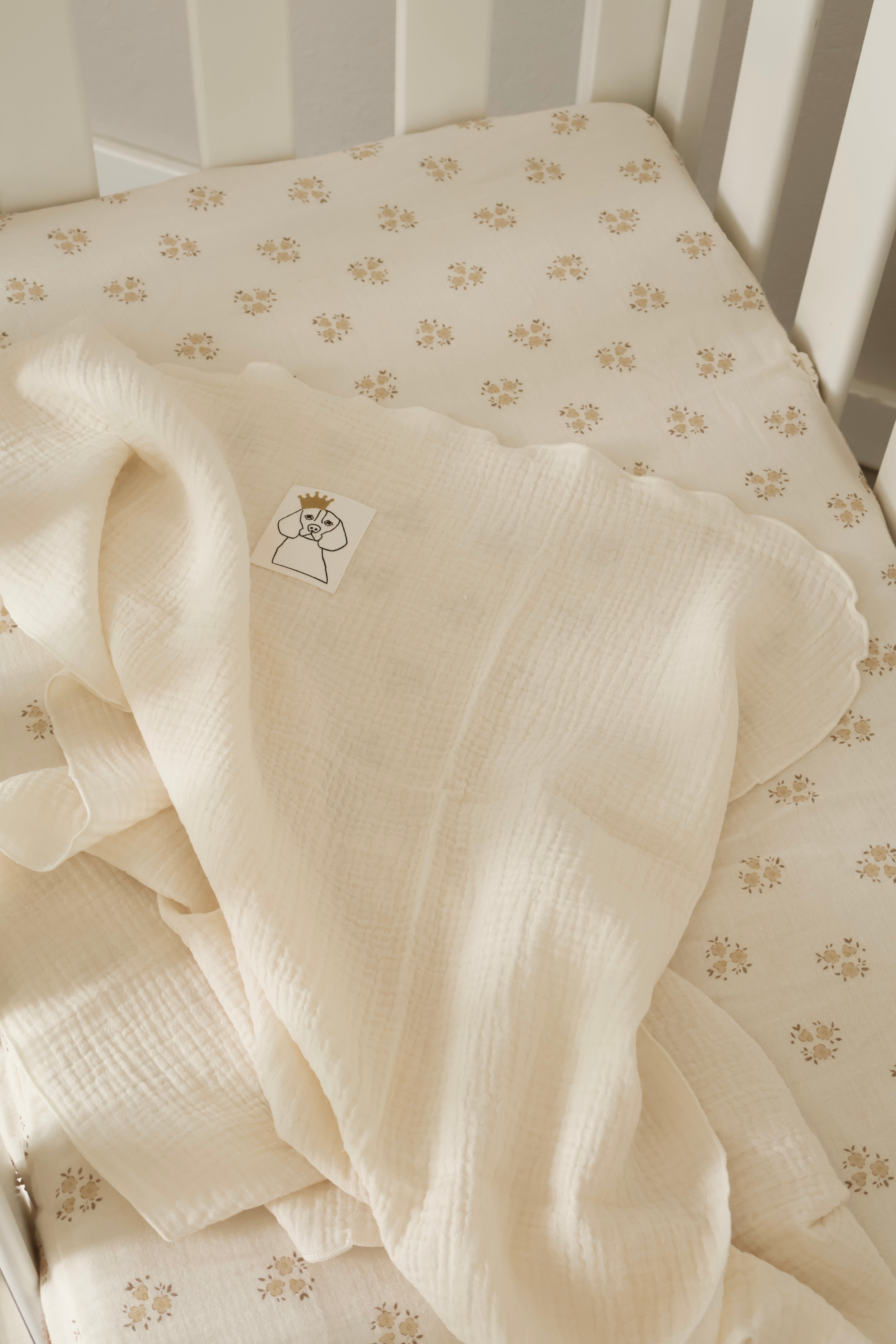 Muselina Algodón Orgánico Gasa Cruda