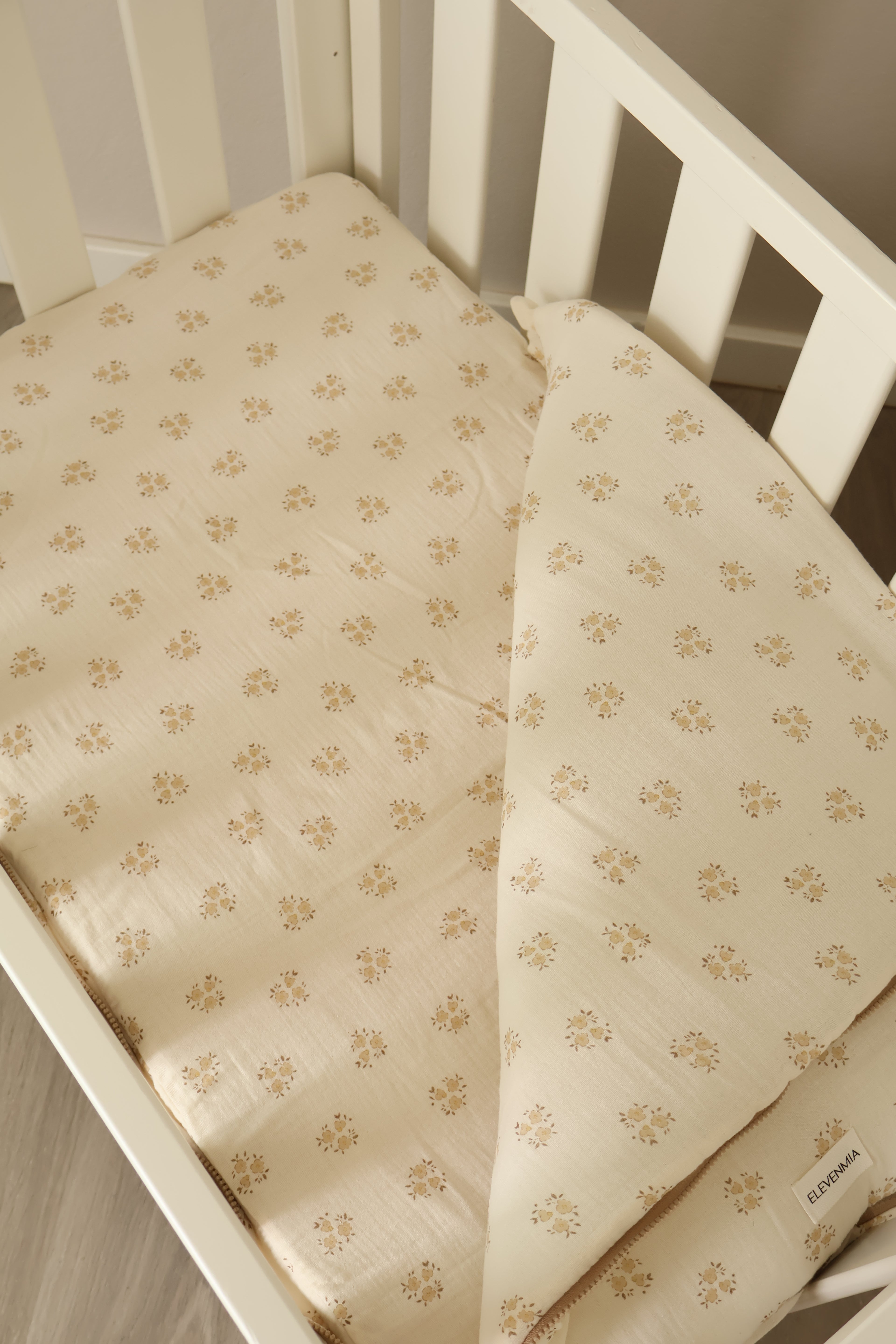 Sac de fond pour mini-berceau 80x50 Gaze Sia Sand