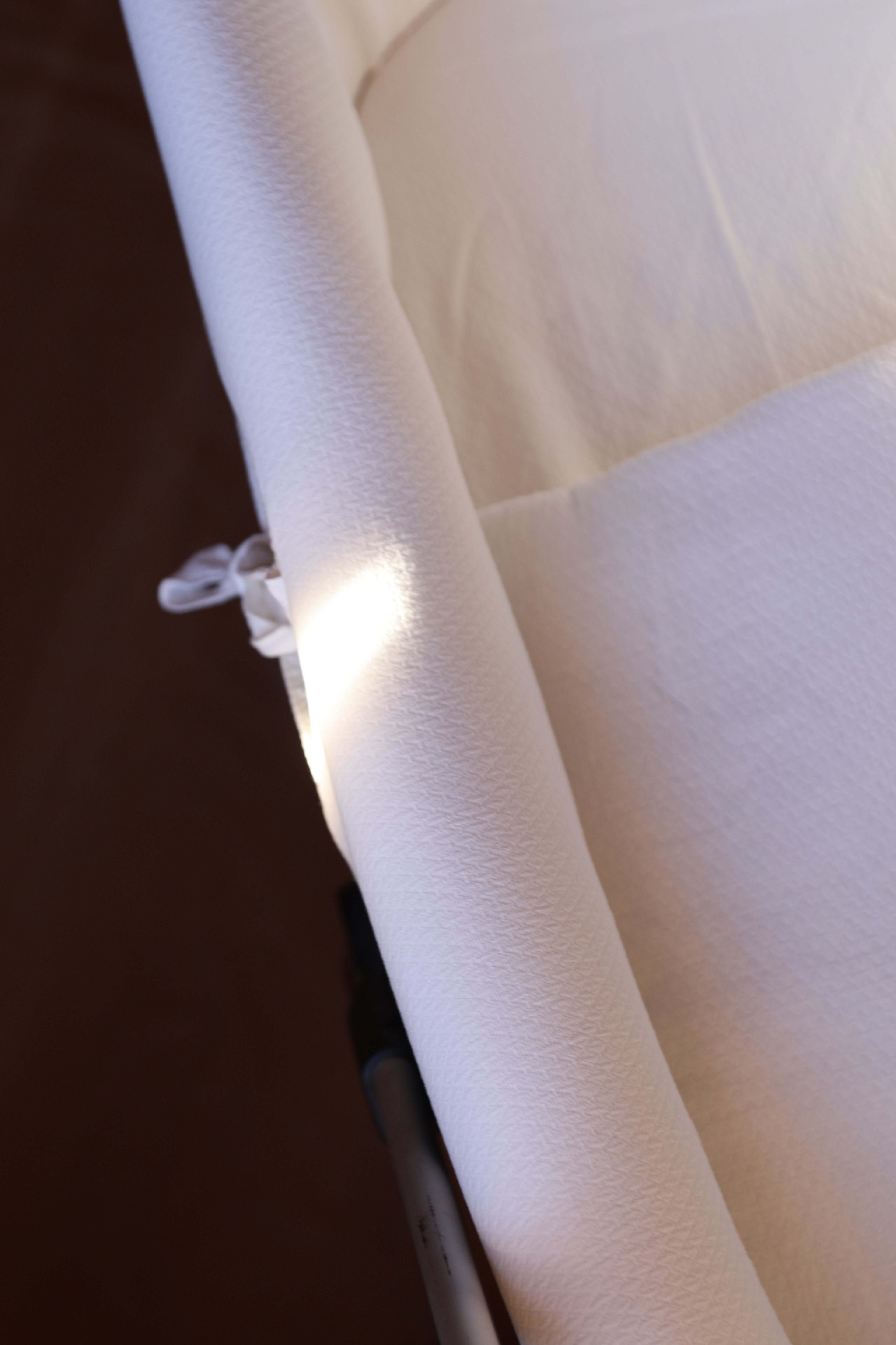 Vestidura Cochecito Dolby Blanco + Gasa Cruda Reversible