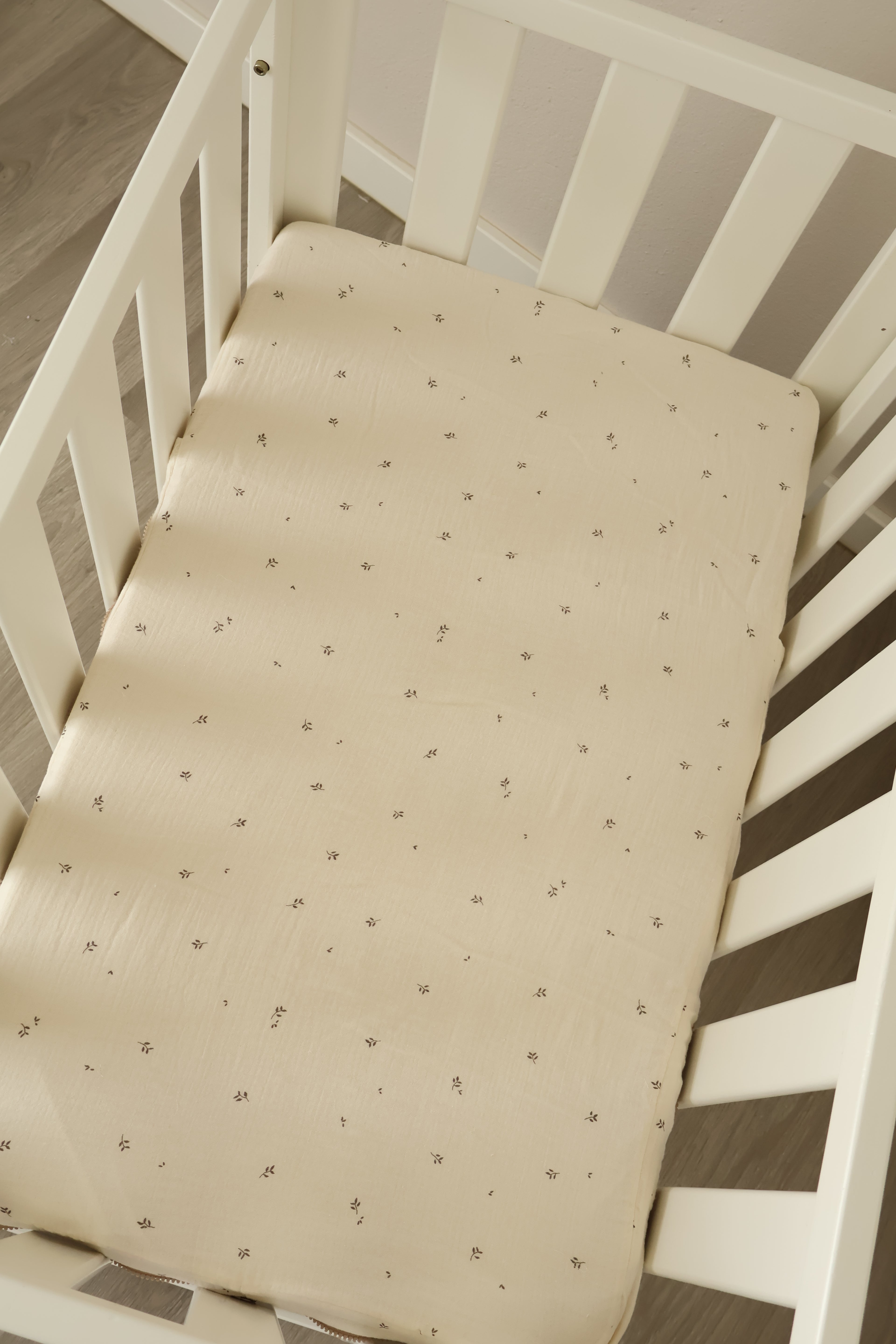 Sac de fond pour mini-berceau 80x50 gaze Lúa