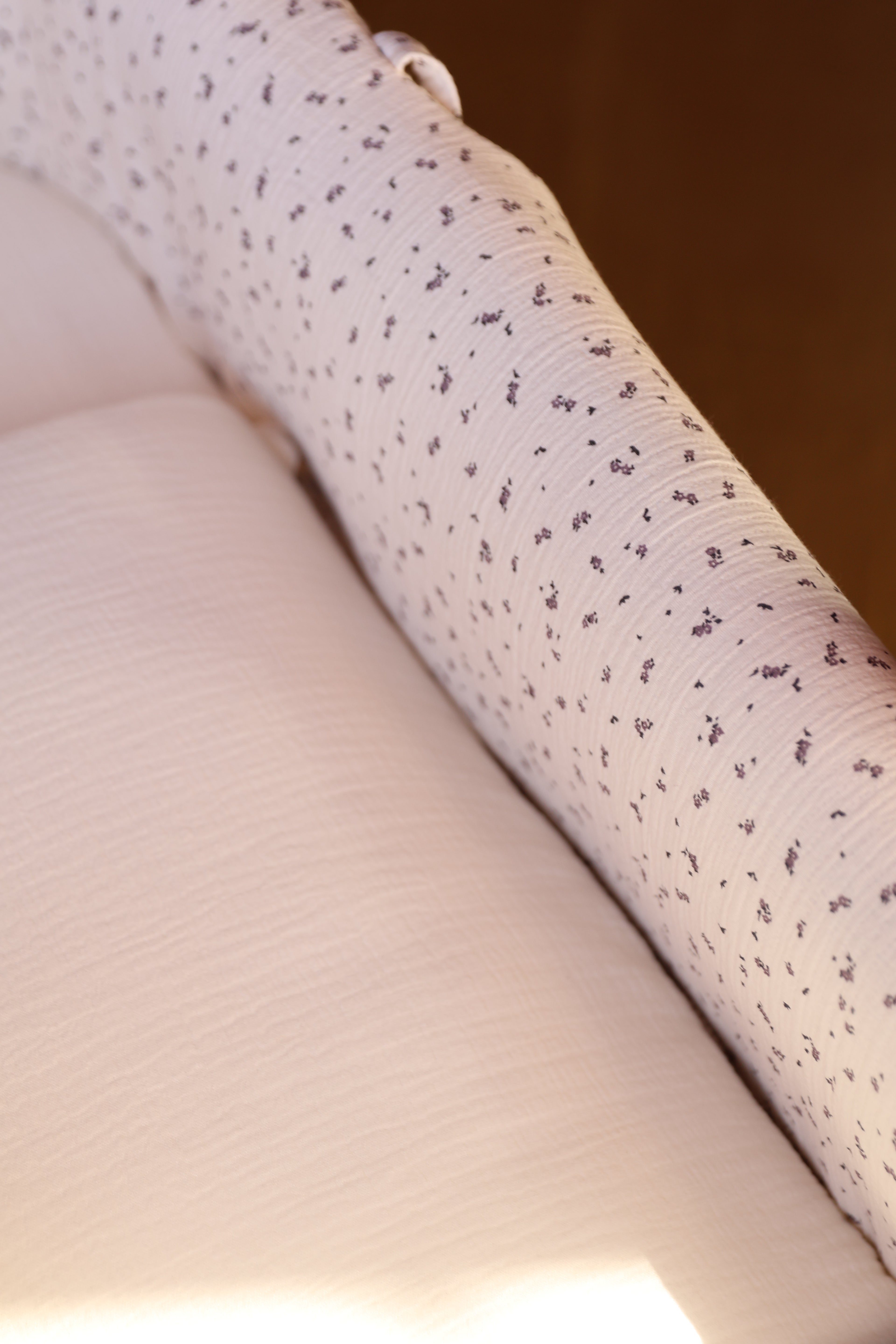 Vestidura Cochecito Twin Estampado + Gasa Cruda Reversible